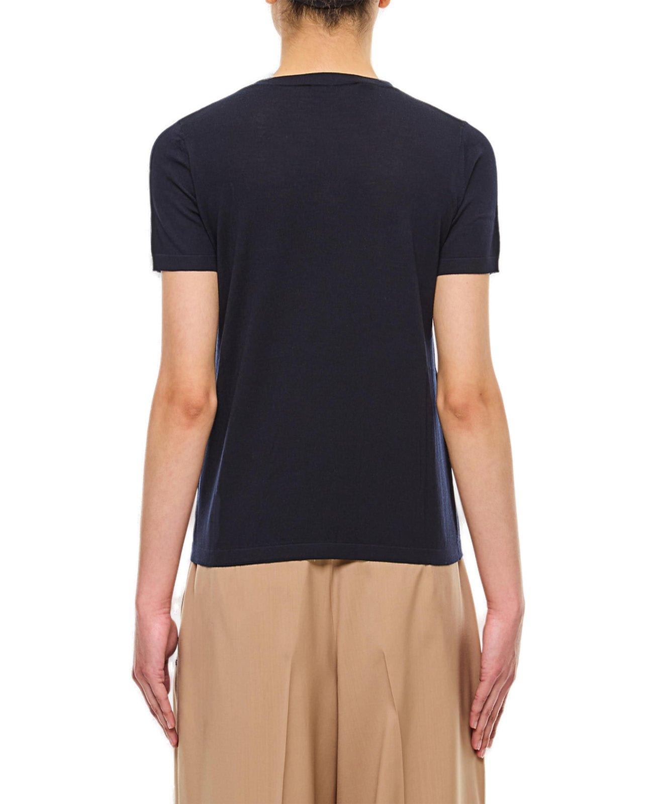 Shop 's Max Mara Crewneck Short-sleeved Top