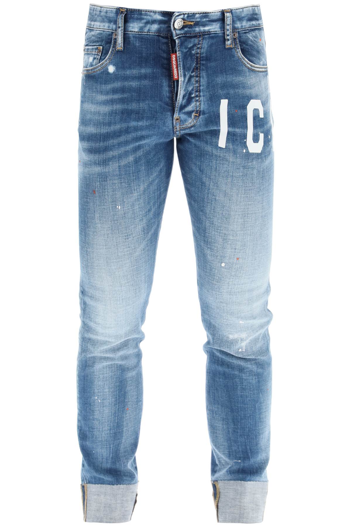 Dsquared2 Medium Wash Icon Skater Fit Jeans | Smart Closet