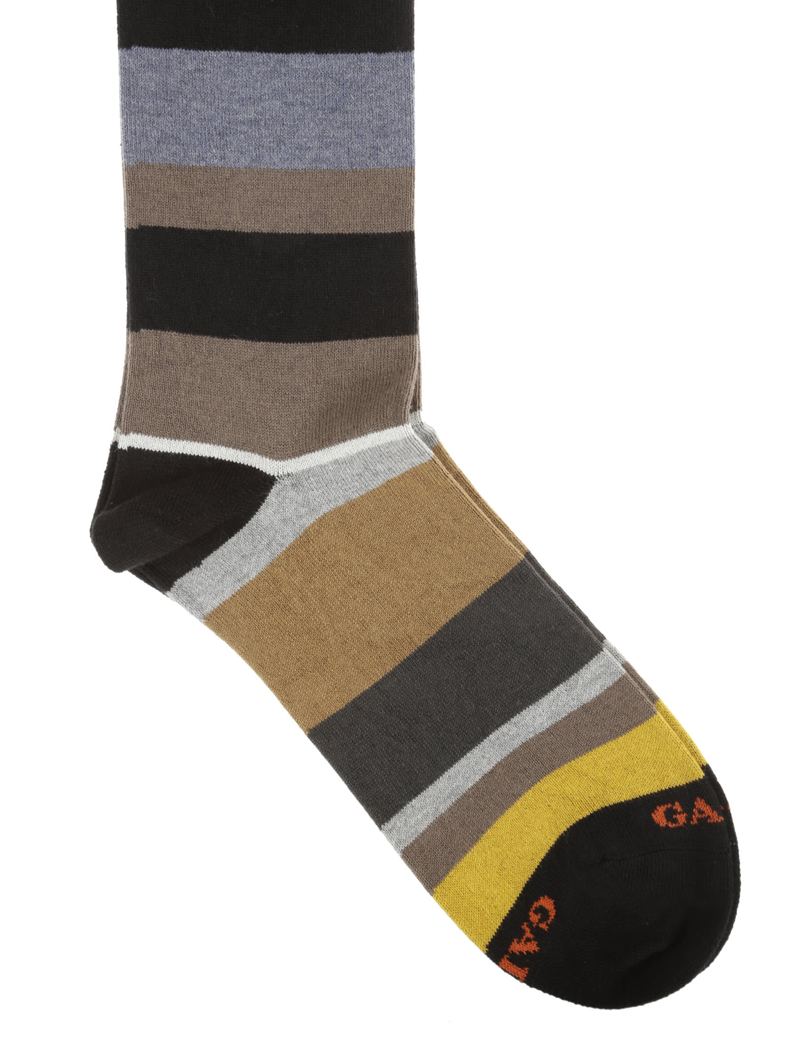 Shop Gallo Socks In Nero Sasso