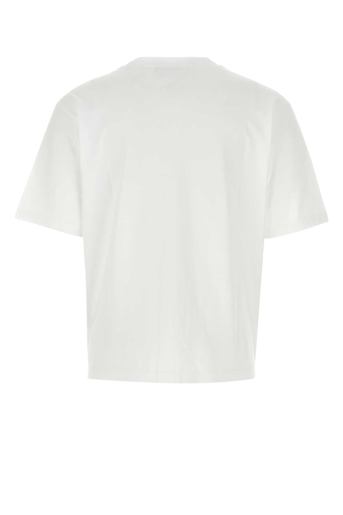 Shop Dsquared2 White Cotton T-shirt