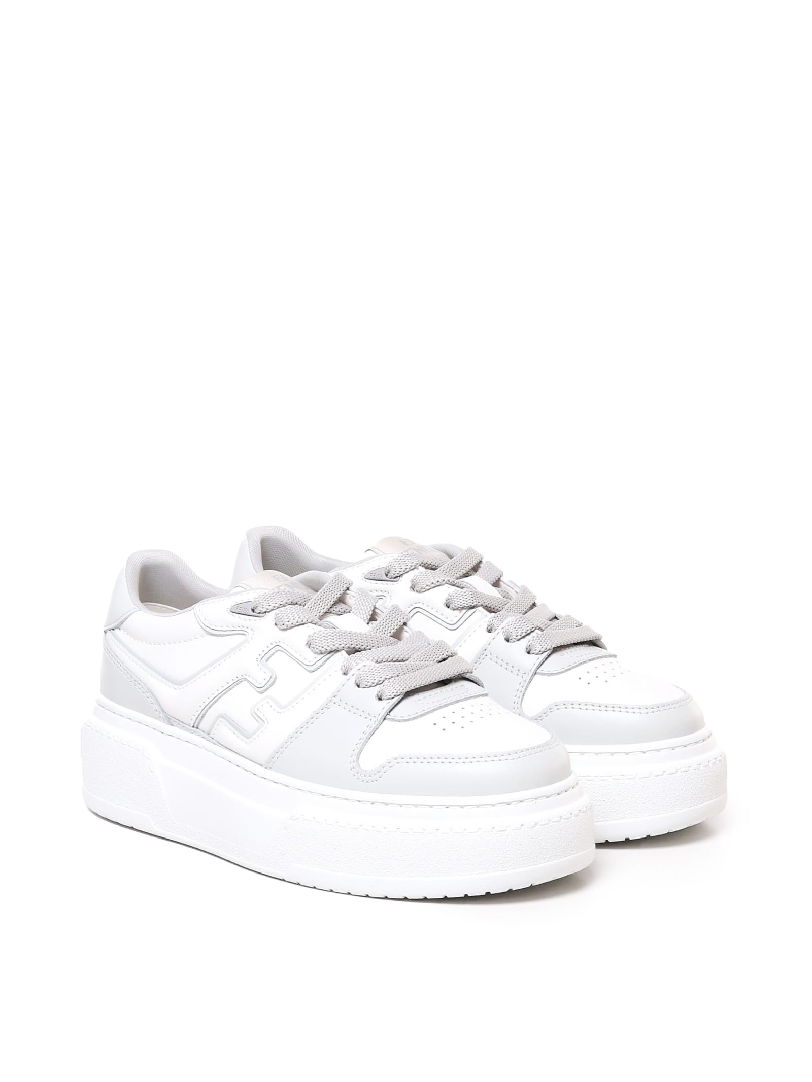 Shop Fendi Sneakers  Match In Pys Grigio