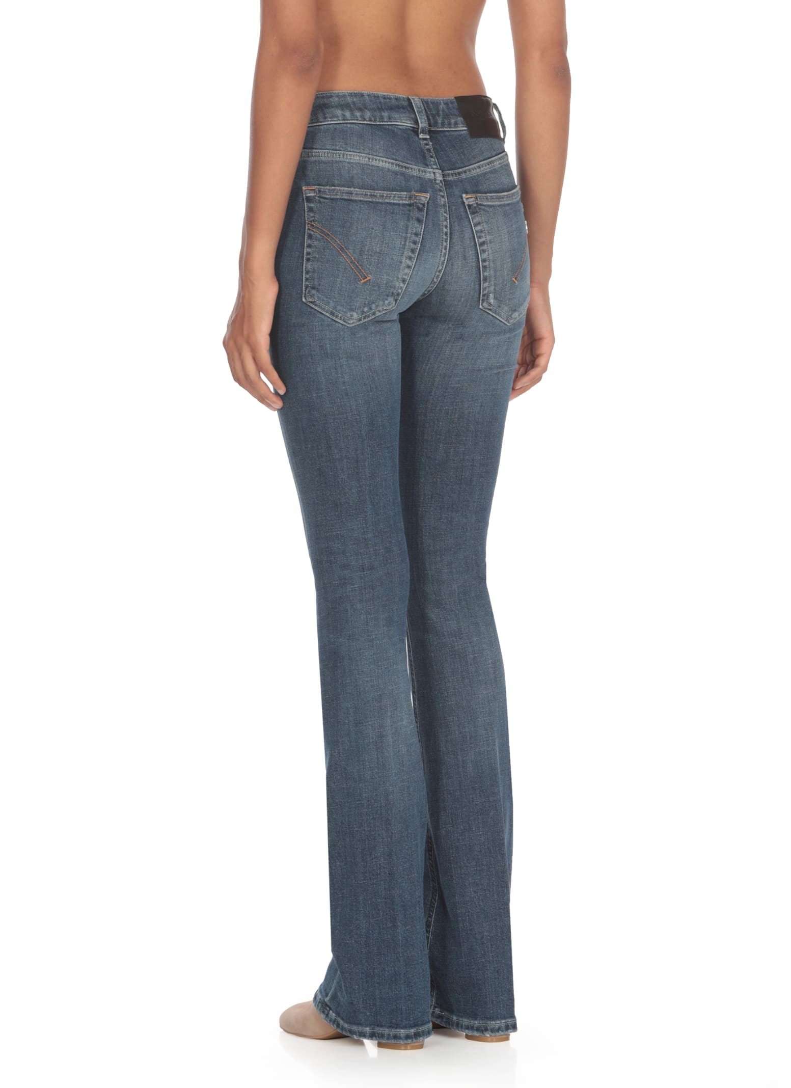 Shop Dondup Newlola Jeans In Blue