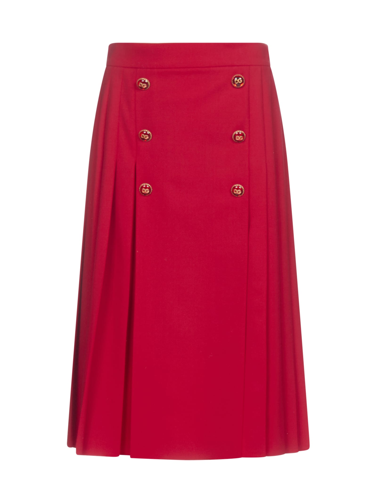 Dolce & Gabbana Dolce & Gabbana Skirt - Rosso lacca - 11091271 | italist