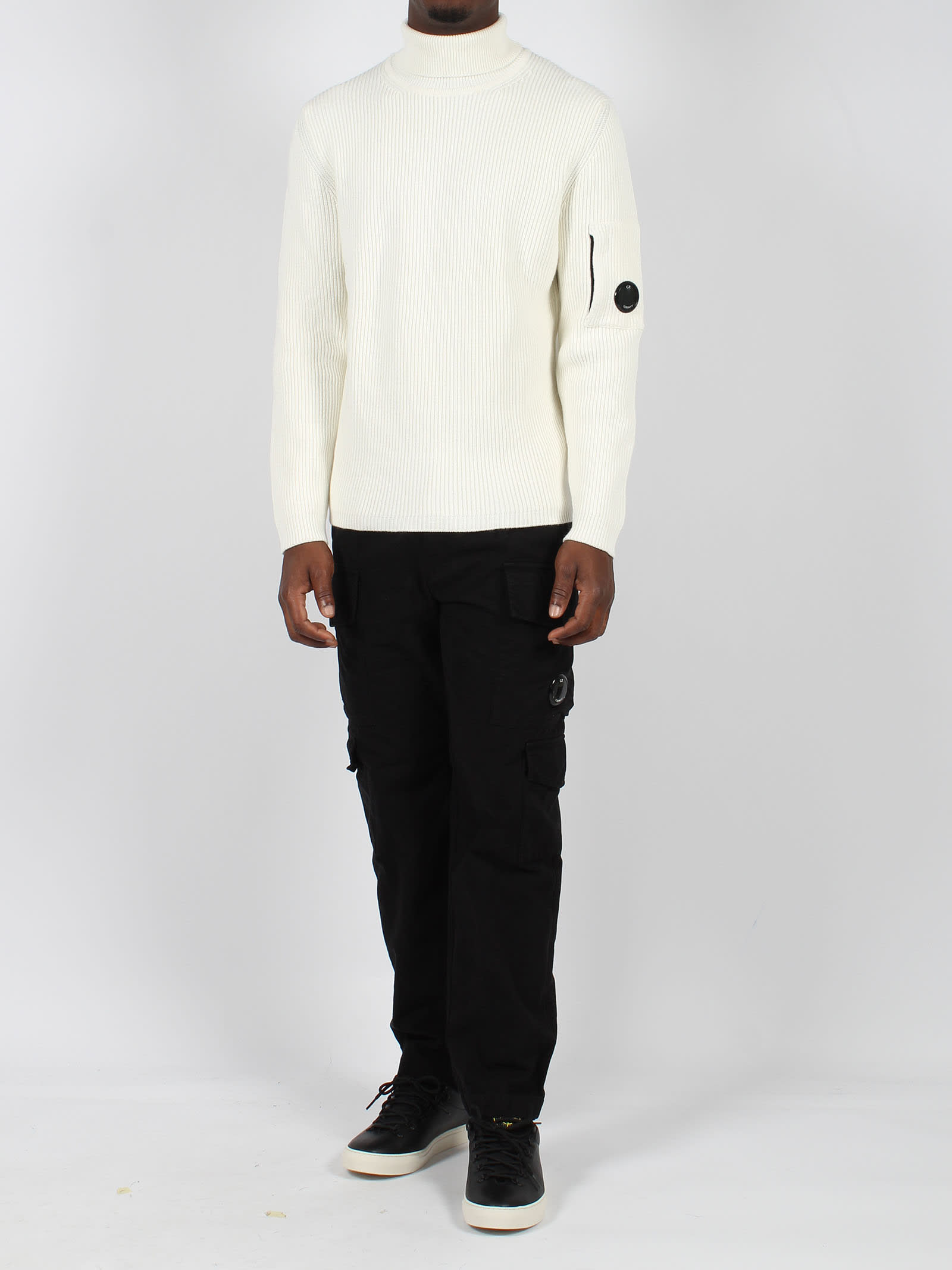 C.P. COMPANY TURTLENECK SWEATER 