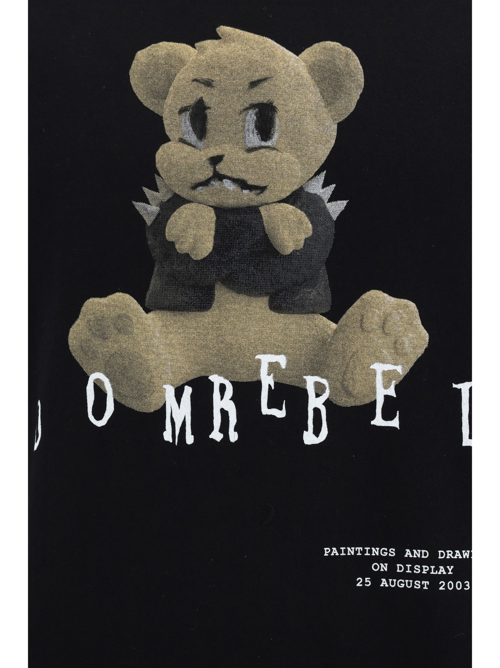 Shop Domrebel Grumpy T-shirt In Black