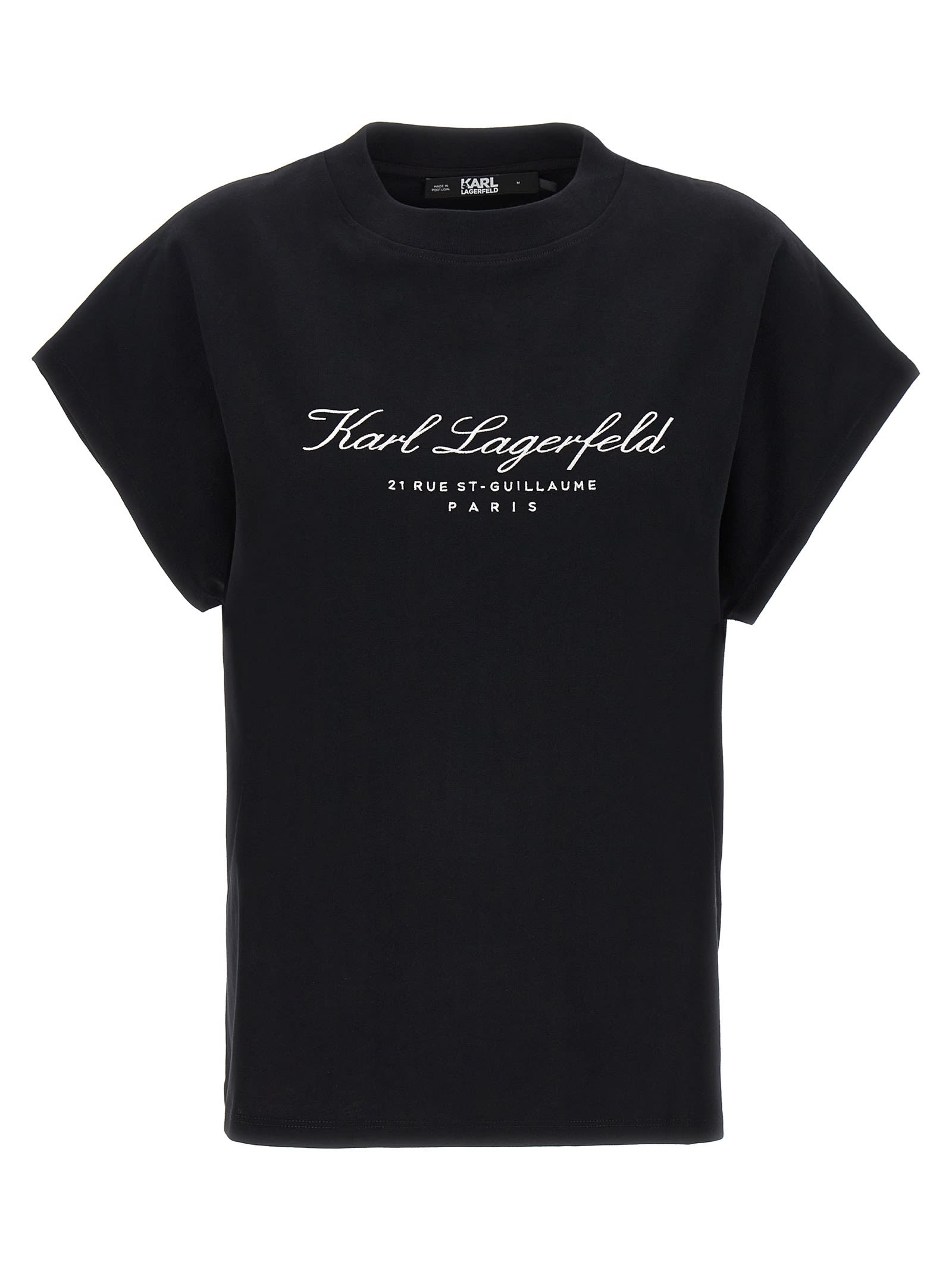 Karl Lagerfeld logo Signature T-shirt