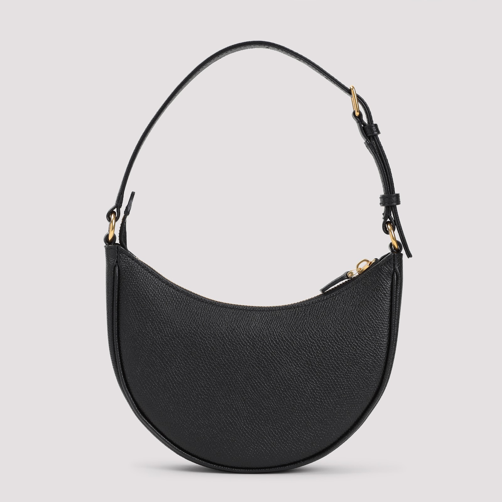 Valentino Garavani Women Vlogo Signature Leather Shoulder Bag In No Nero
