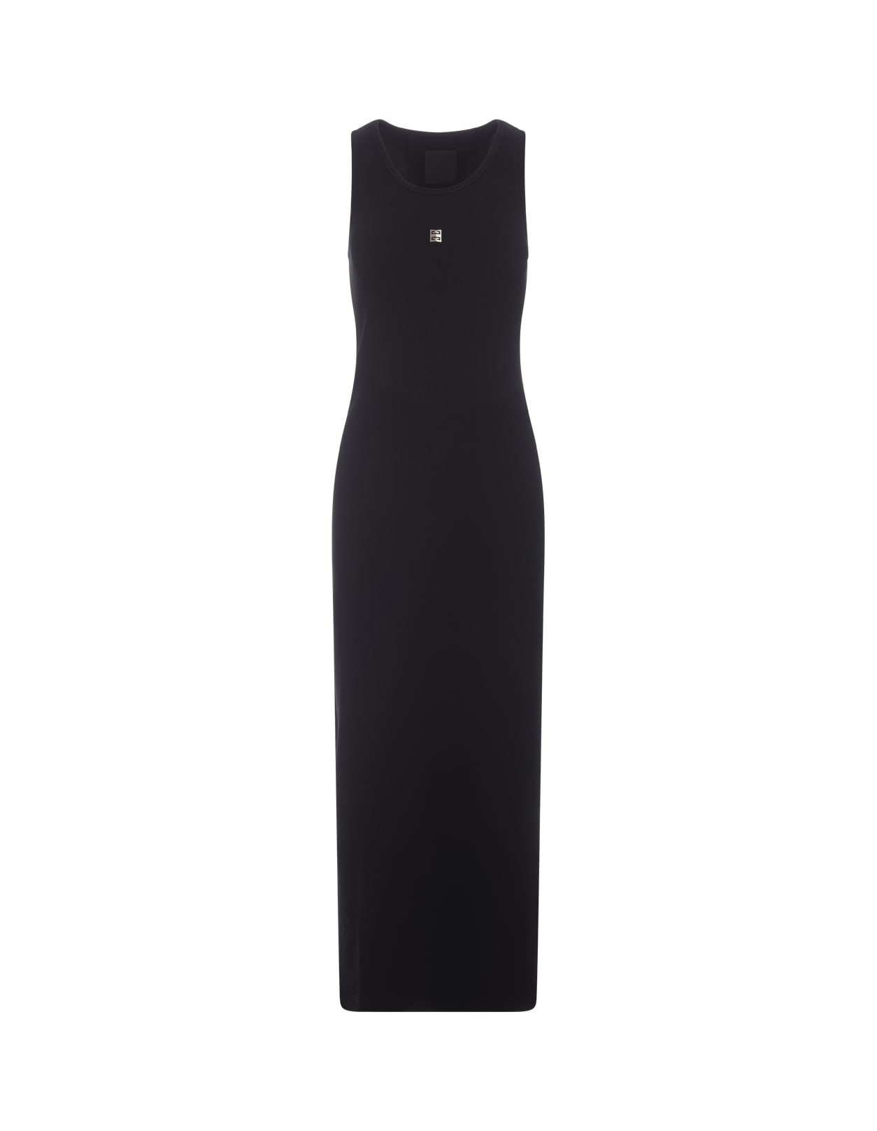 Givenchy Black Knitted Long Tank Top Dress