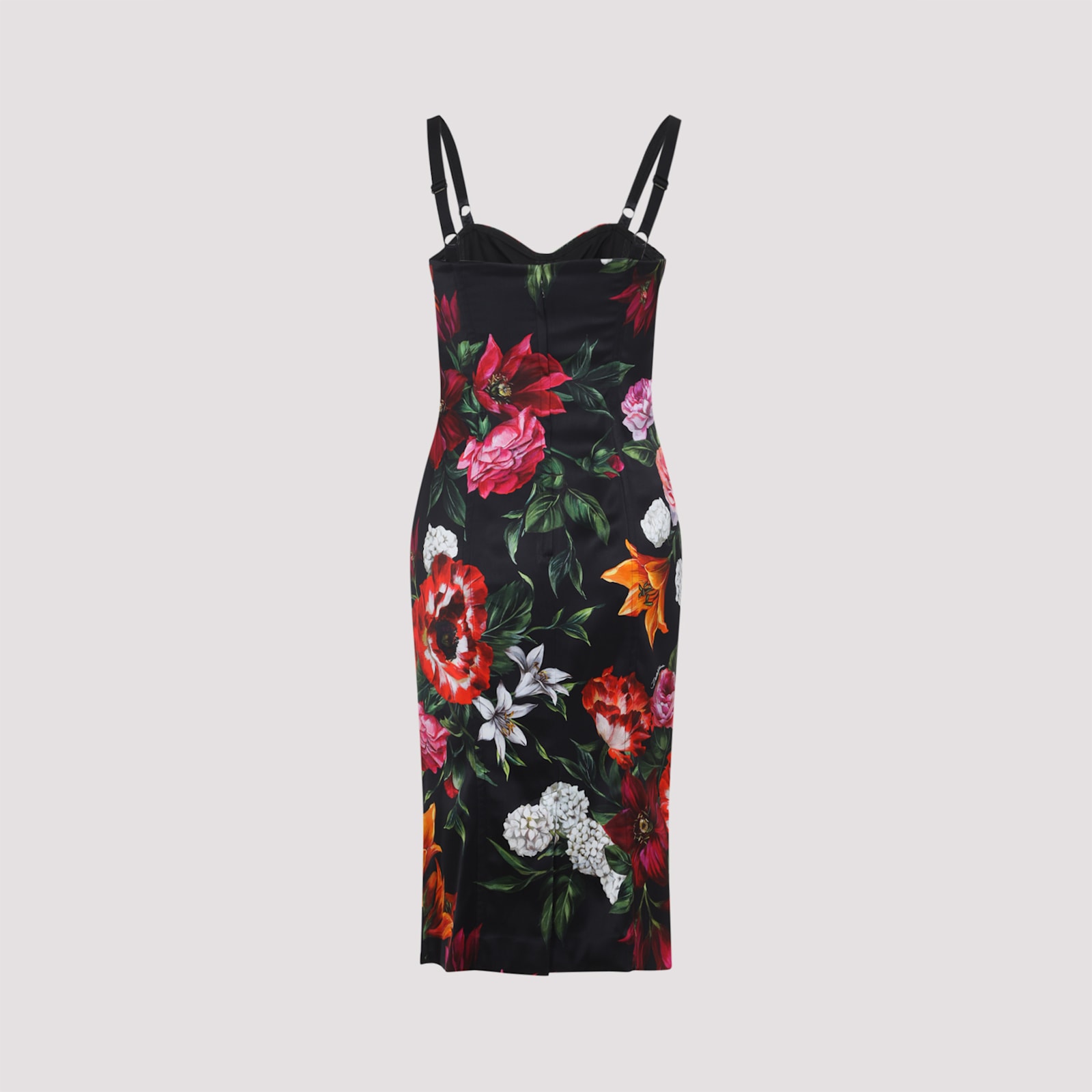 Dolce & Gabbana Floral Print Dress In Multi
