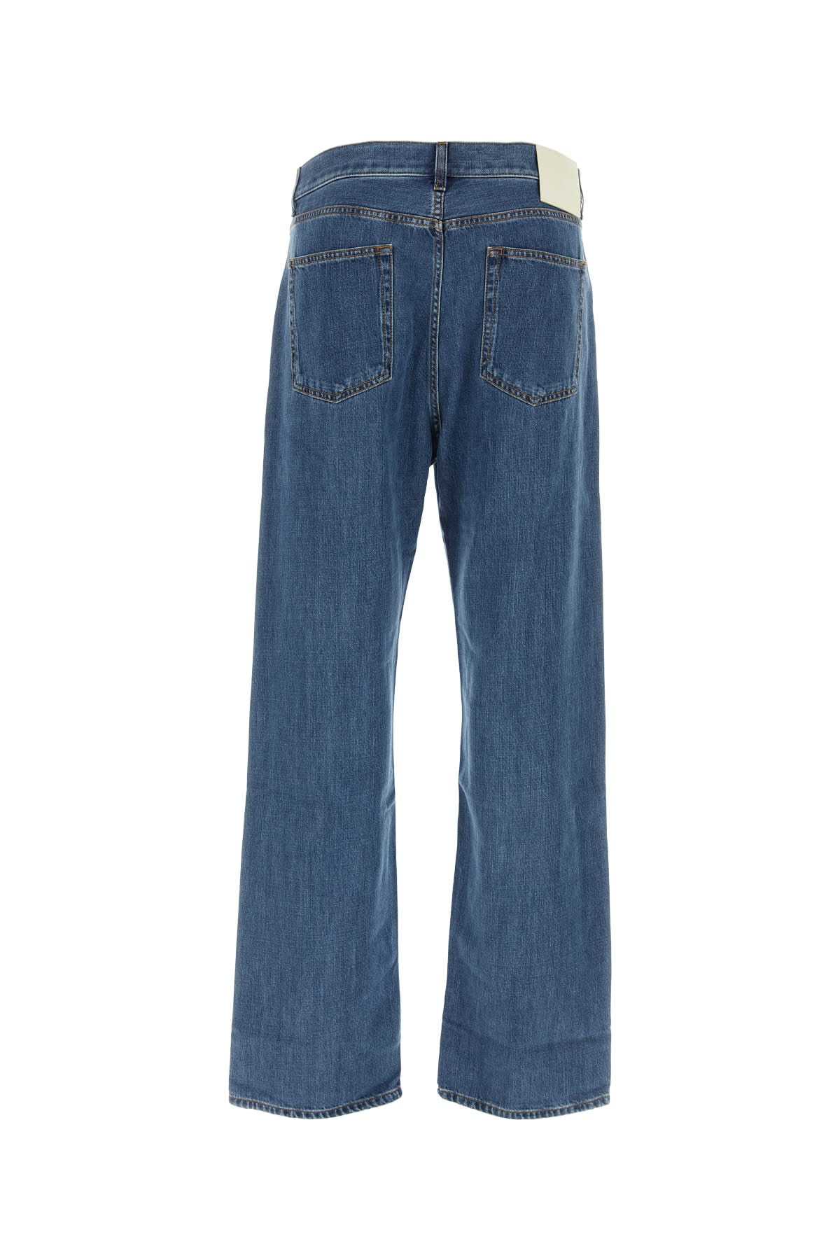 Shop Valentino Jeans In Mediumbluedenim