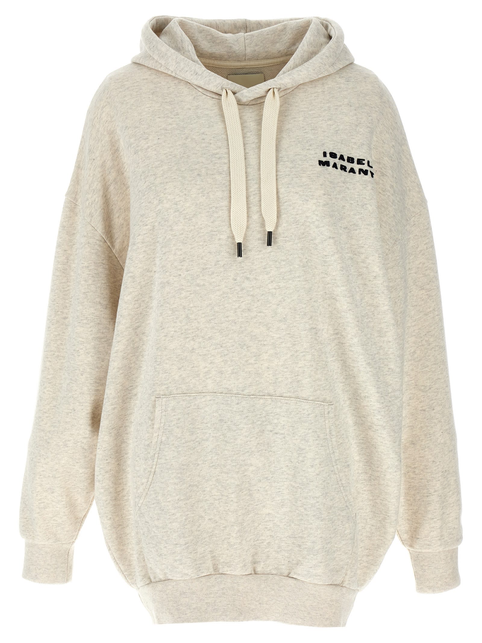 Shop Isabel Marant Solena Hoodie In Beige