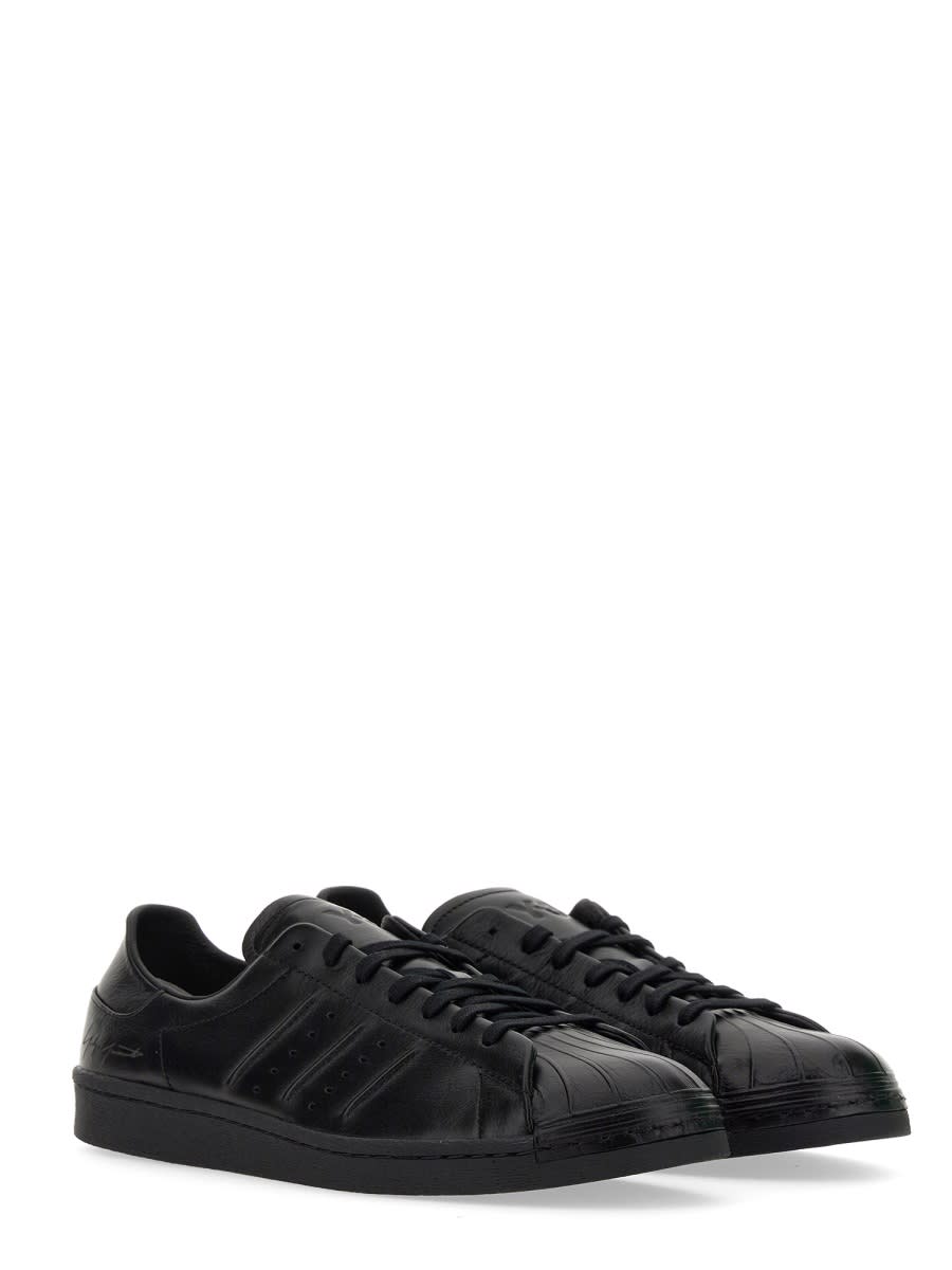 Shop Y-3 Superstar Sneaker In Black