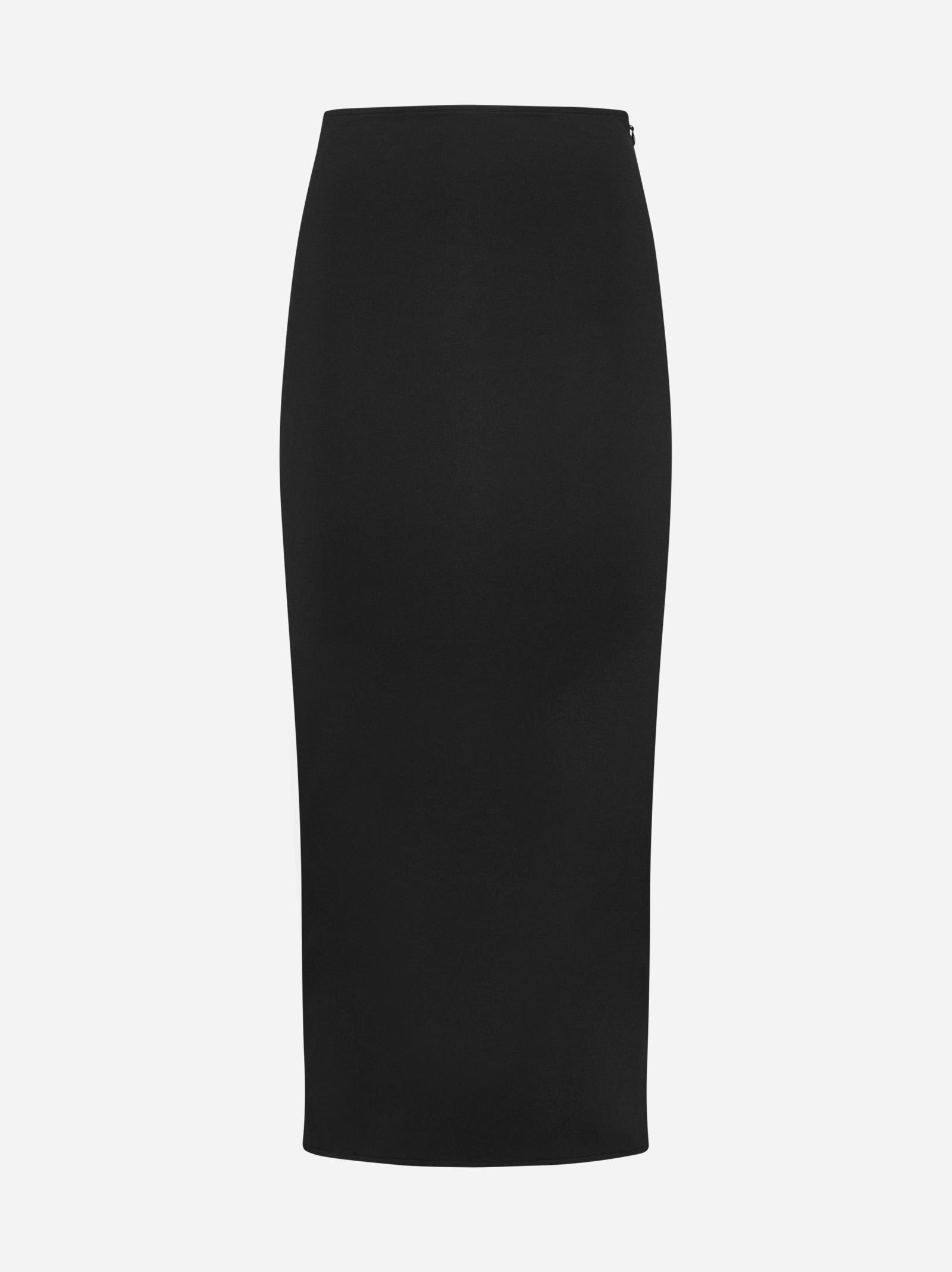 Prada Jersey Midi Pencil Skirt