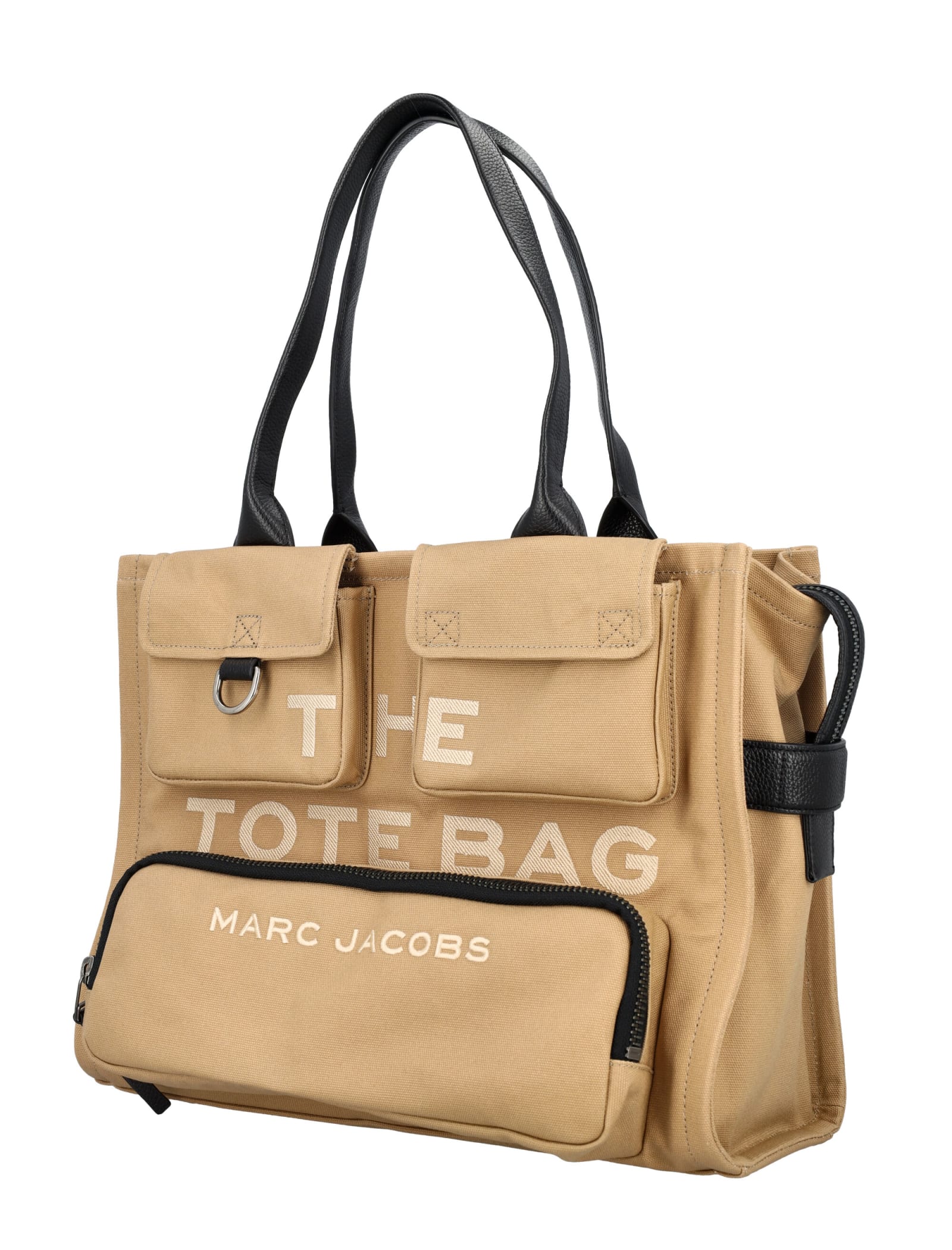 Marc Jacobs The Large Pocket Tote Bag In Camel