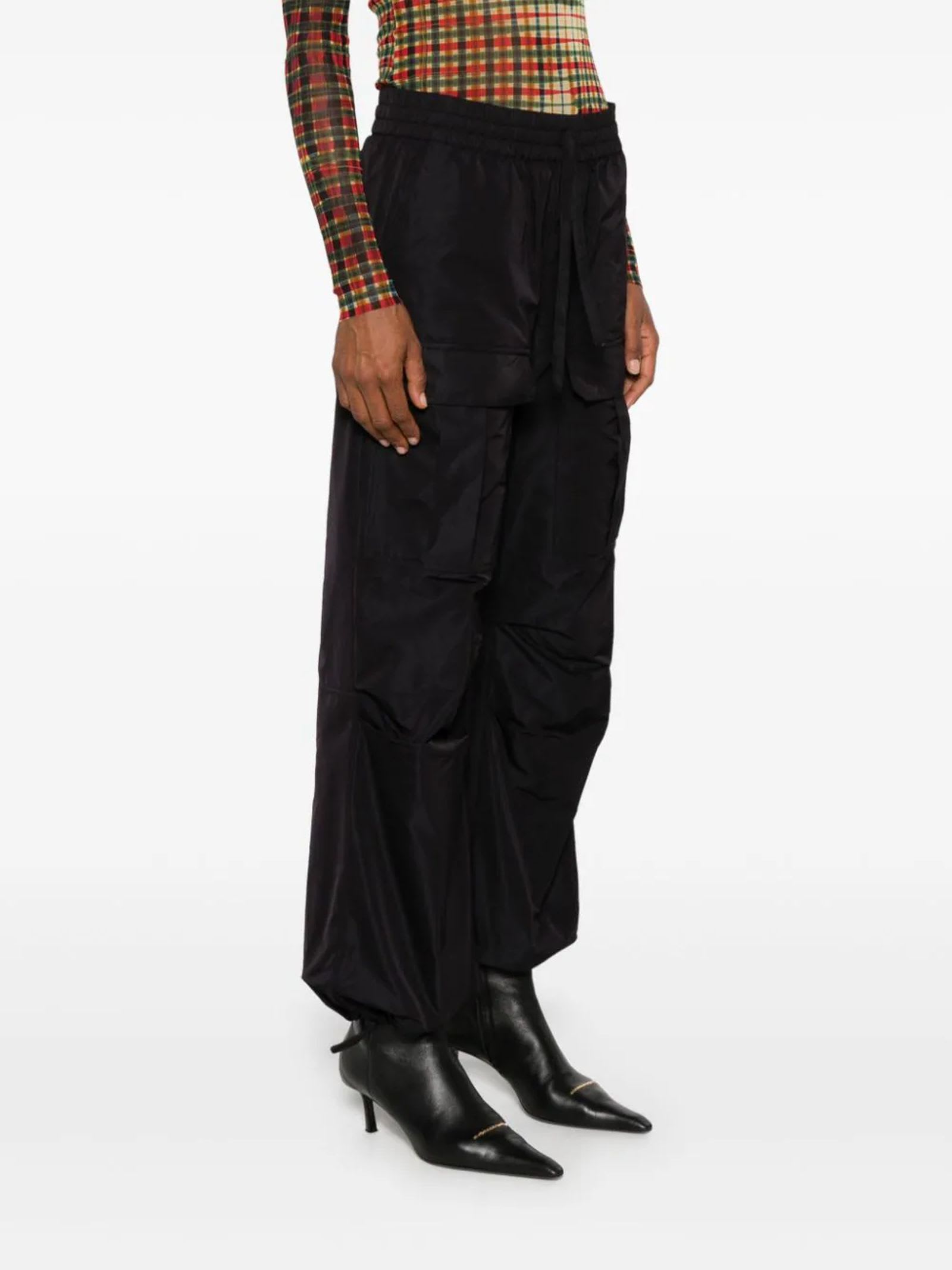 Shop P.a.r.o.s.h Midnight Blue Cargo Pants