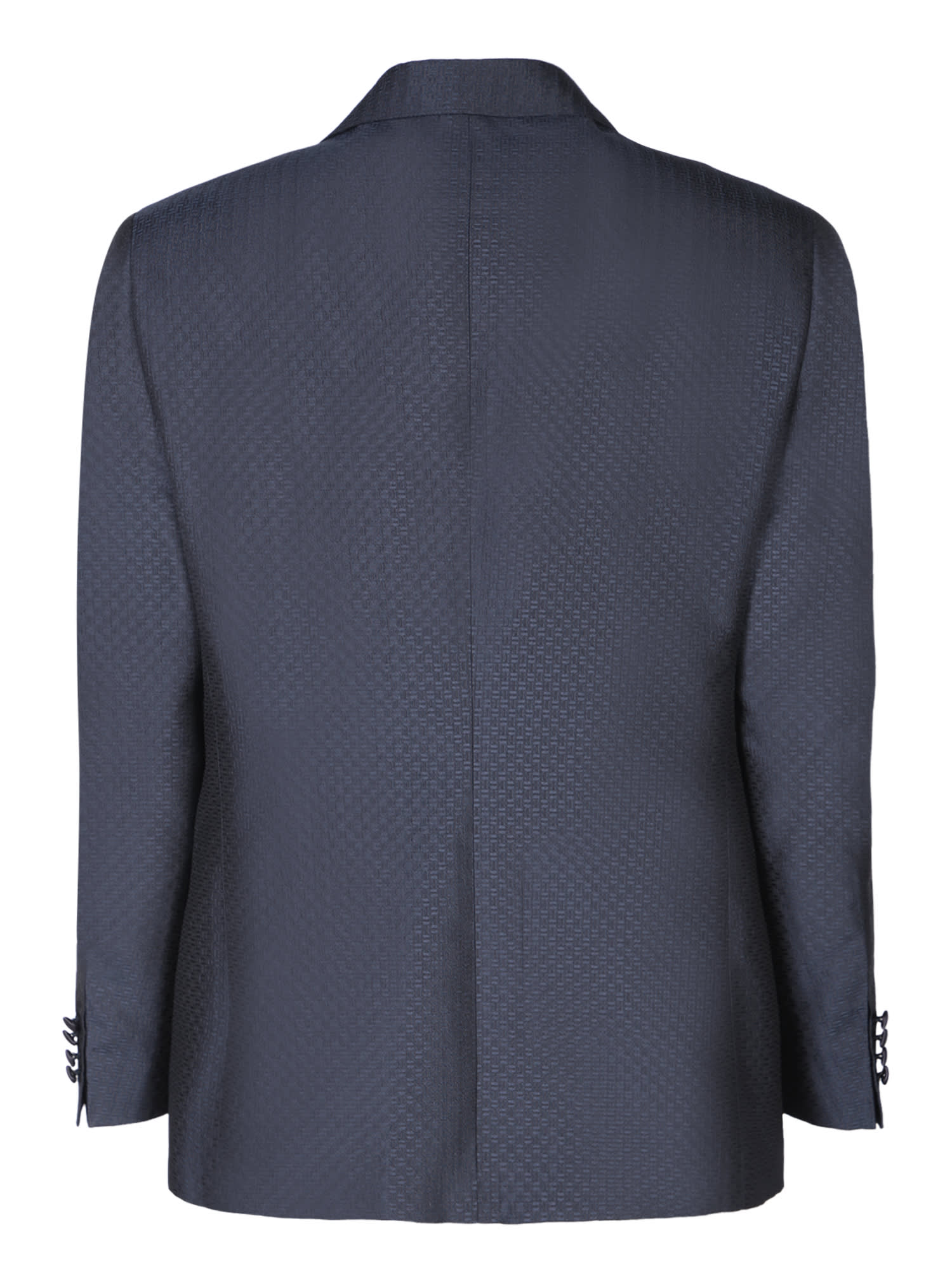 Shop Canali Single-breasted Blue Suit