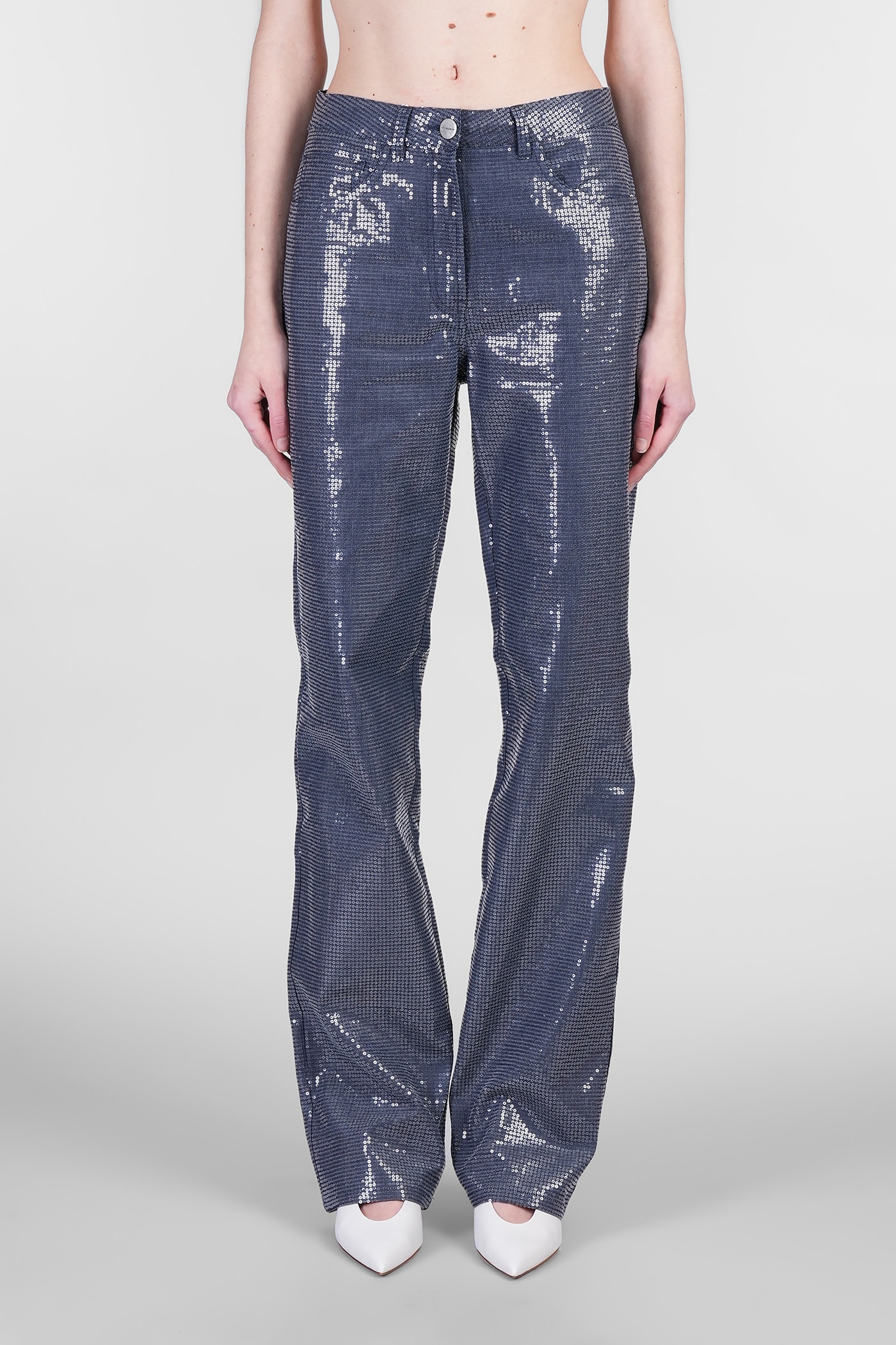 Jeans In Blue Cotton