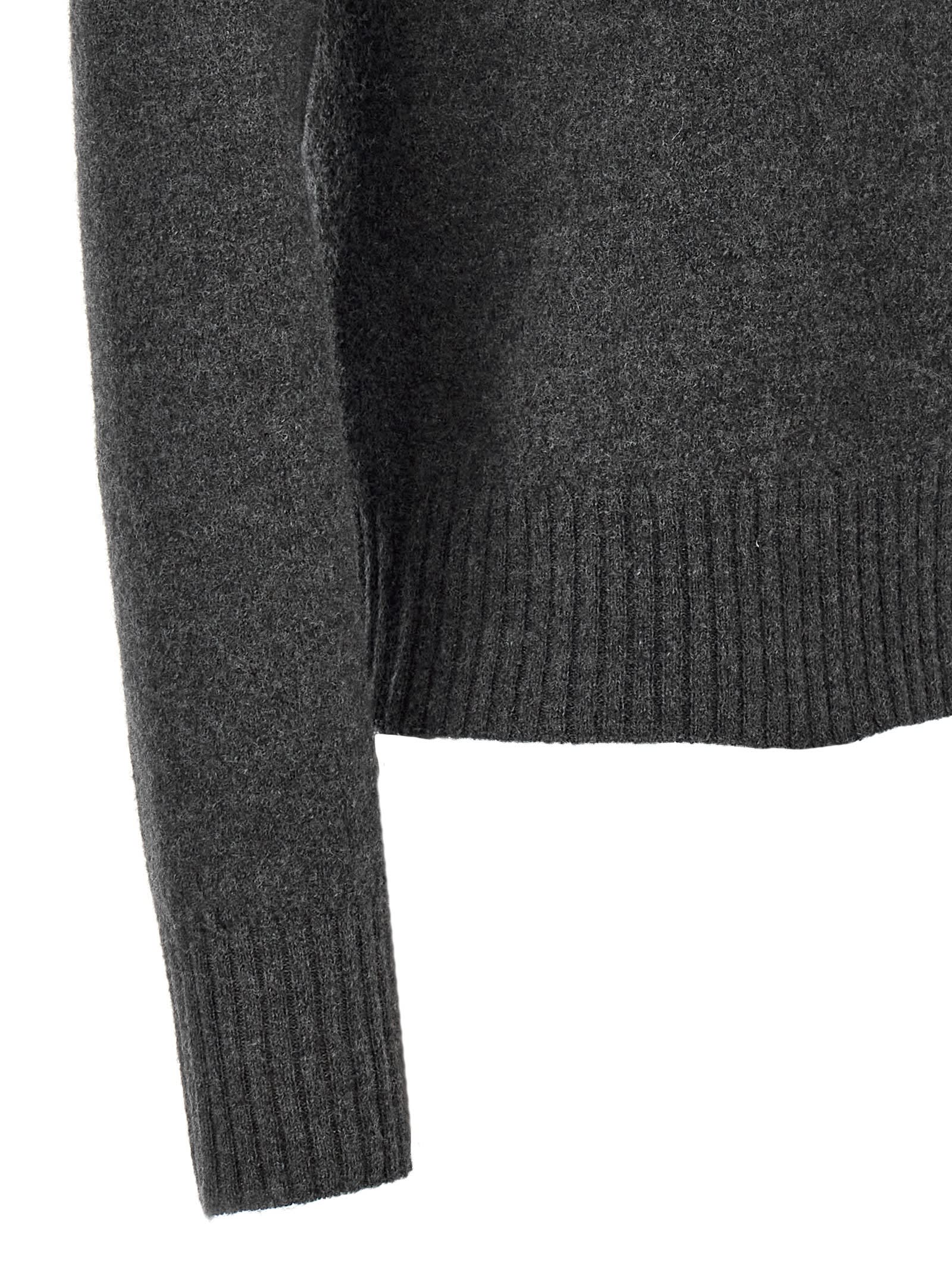 Shop Jil Sander Wool Sweater In Gray