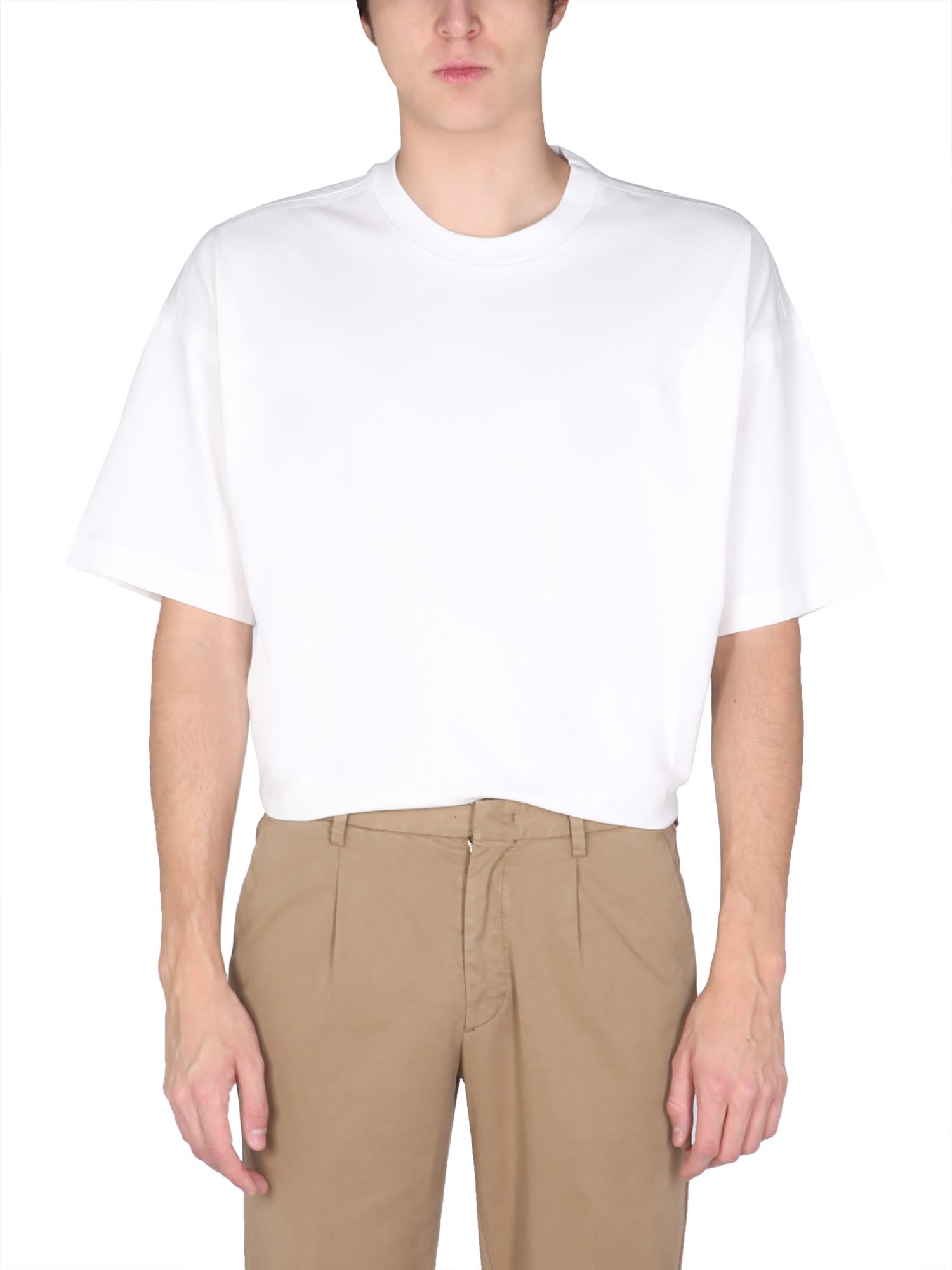 Z Zegna T-shirt With Rubber Logo