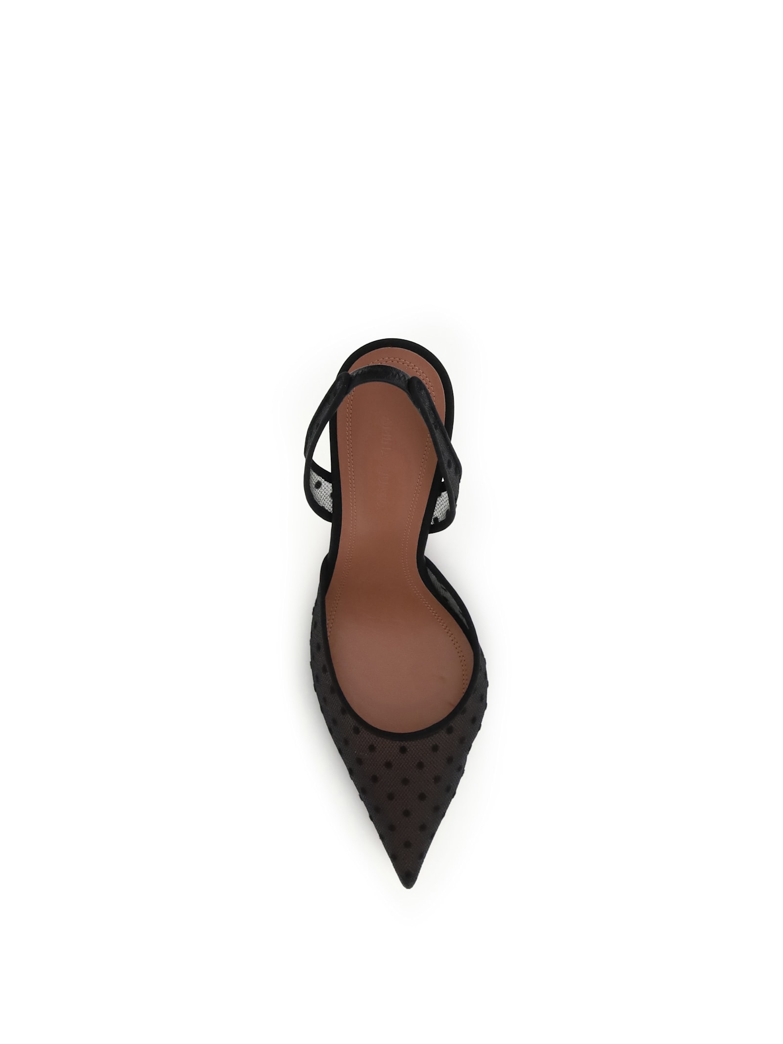 Amina Muaddi Slingback High-heeled Sandals In Multi