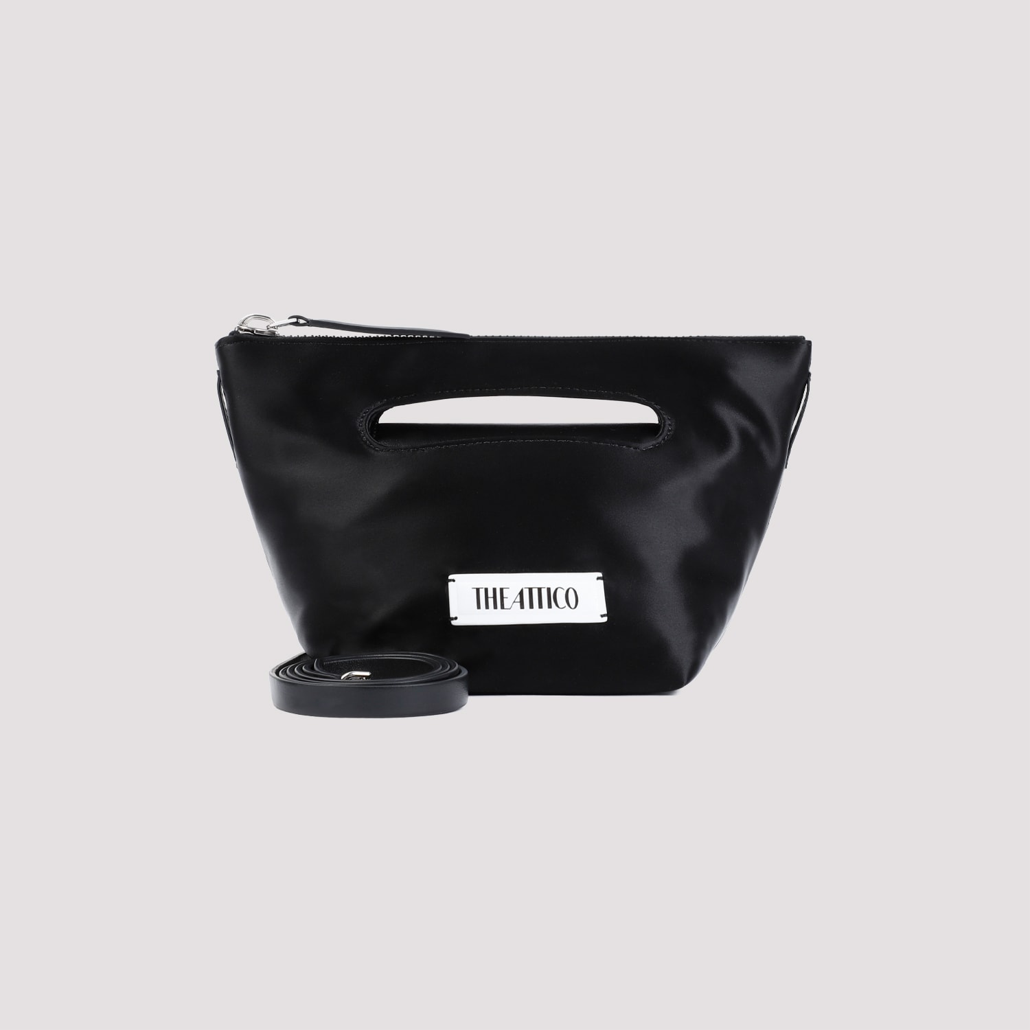 Shop Attico Via Dei Giardini 15 Handbag In Black