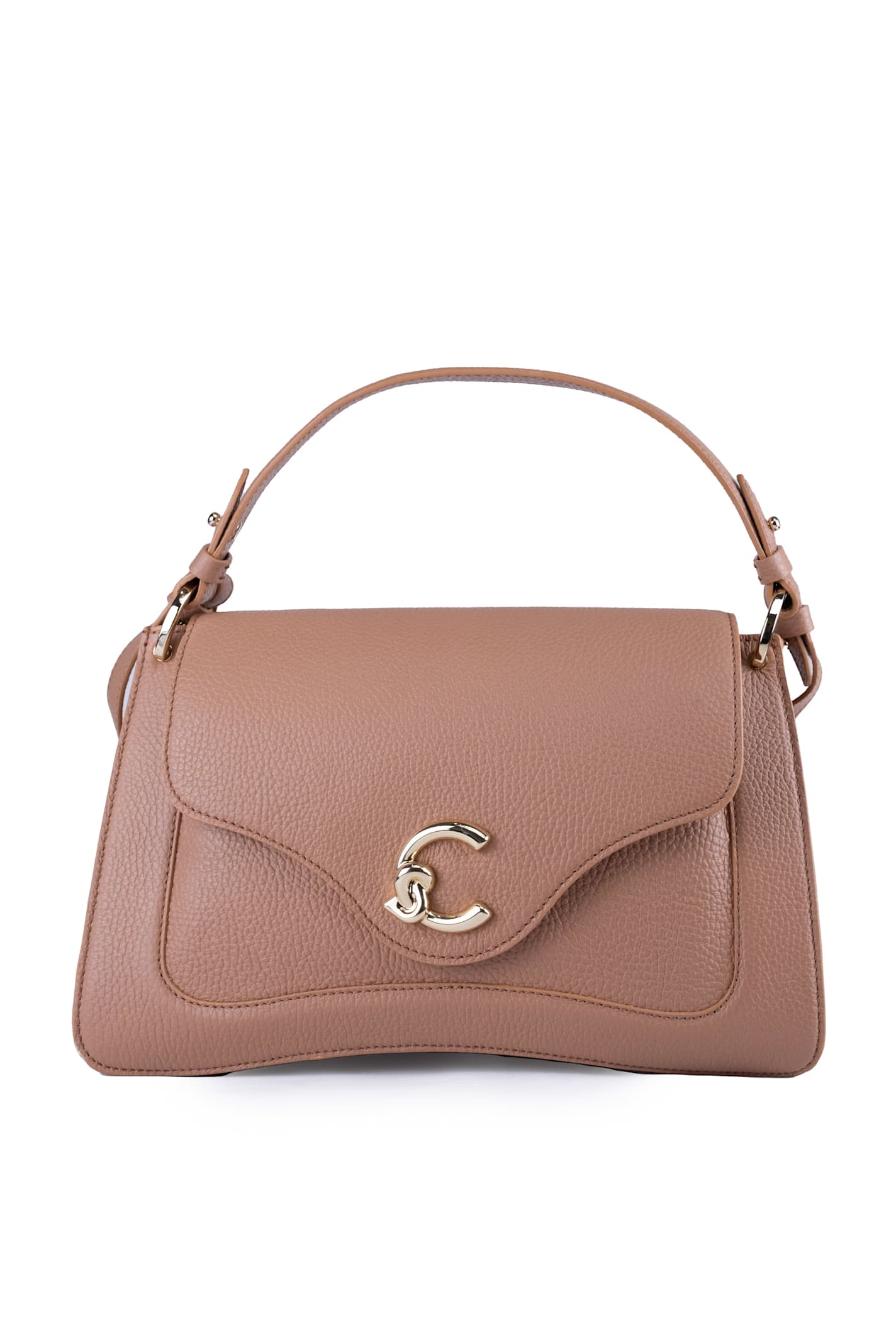 C-me Medium Leather Handbag