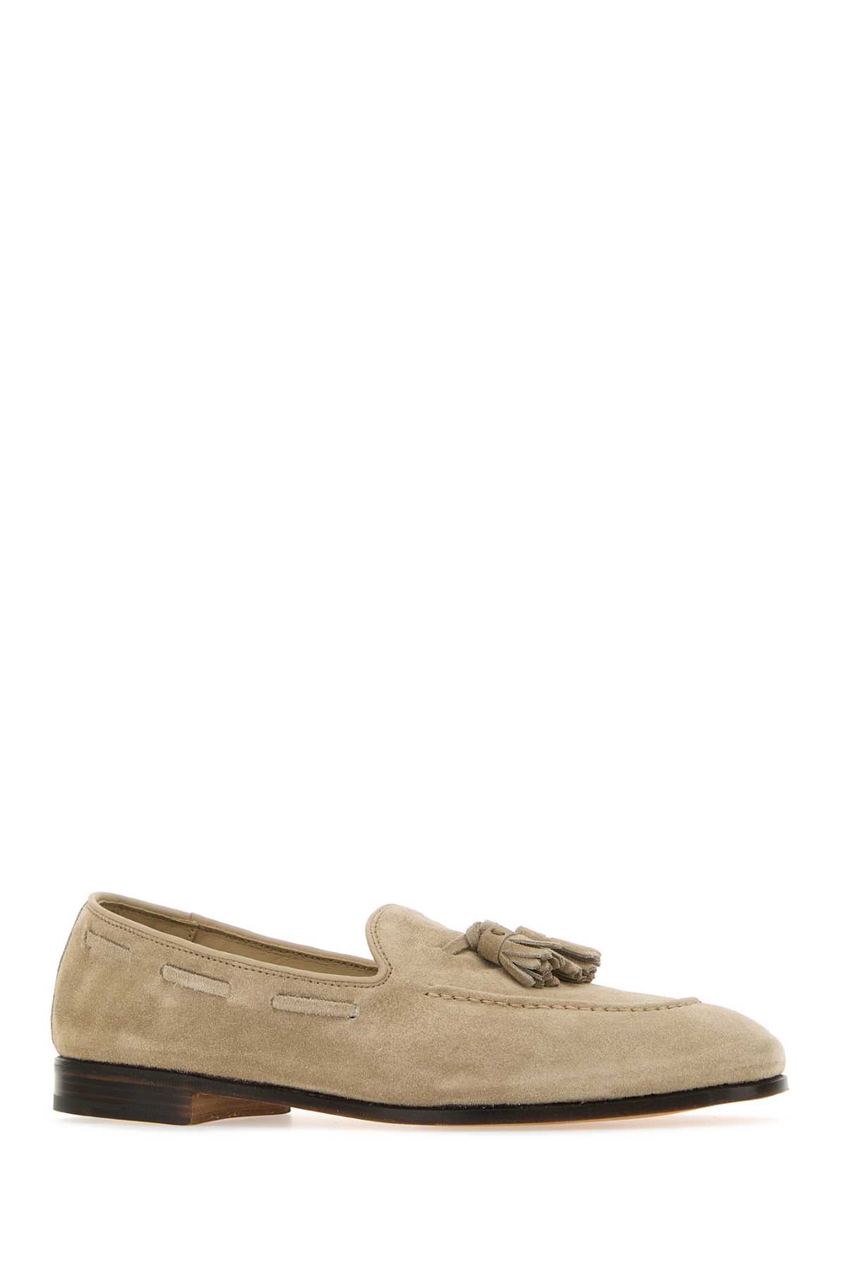 Church's Sand Suede Loafers In Desert