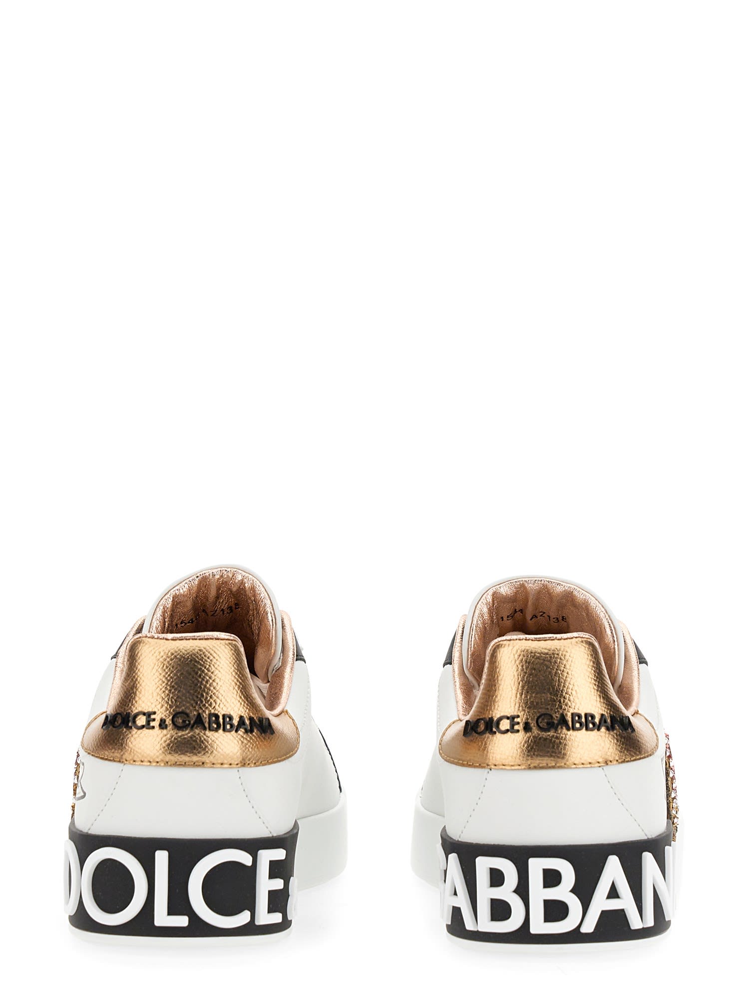 Dolce & Gabbana Portofino Trainer In White | ModeSens