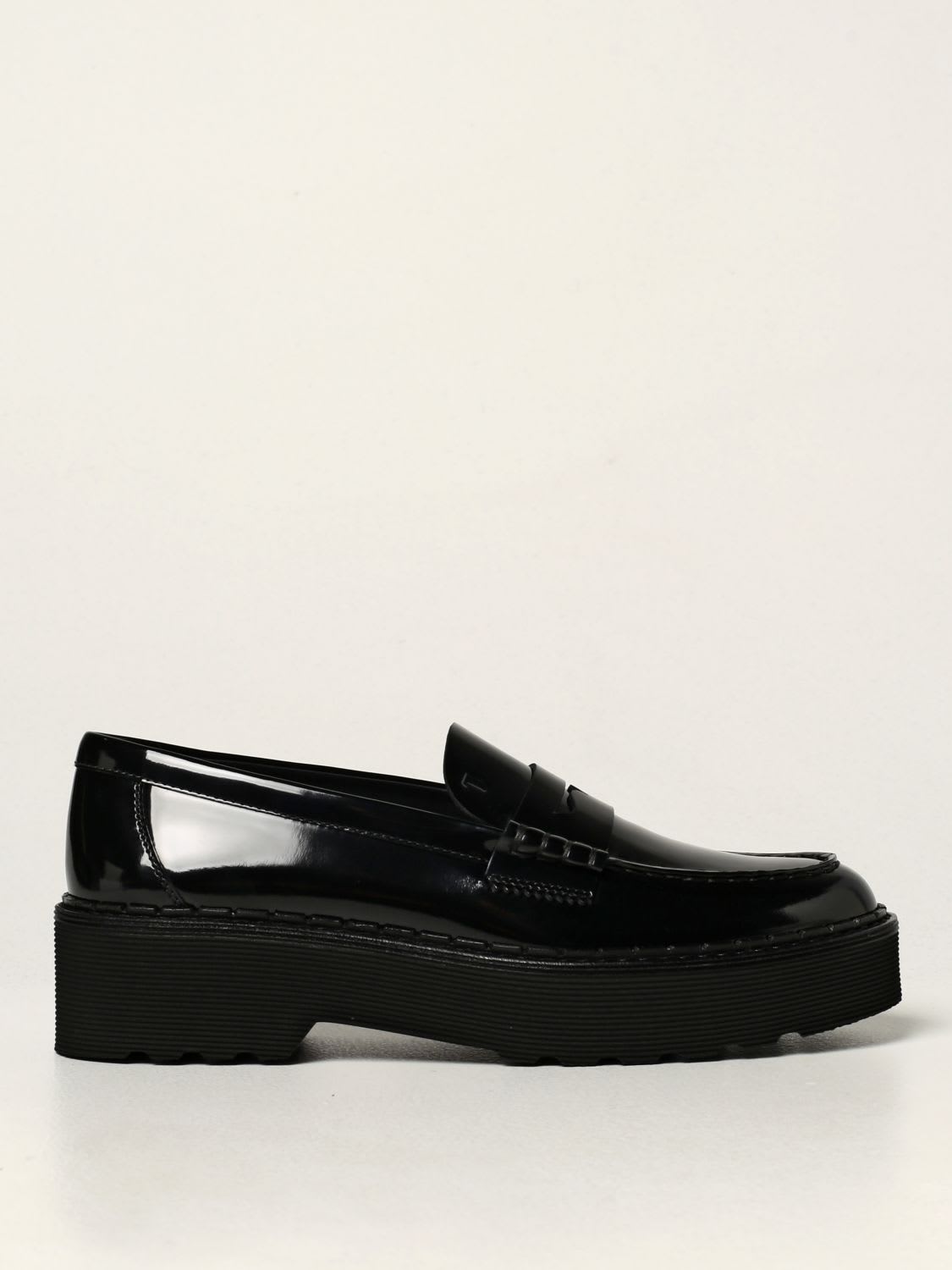 Tods Loafers Tods Moccasins In Brushed Leather