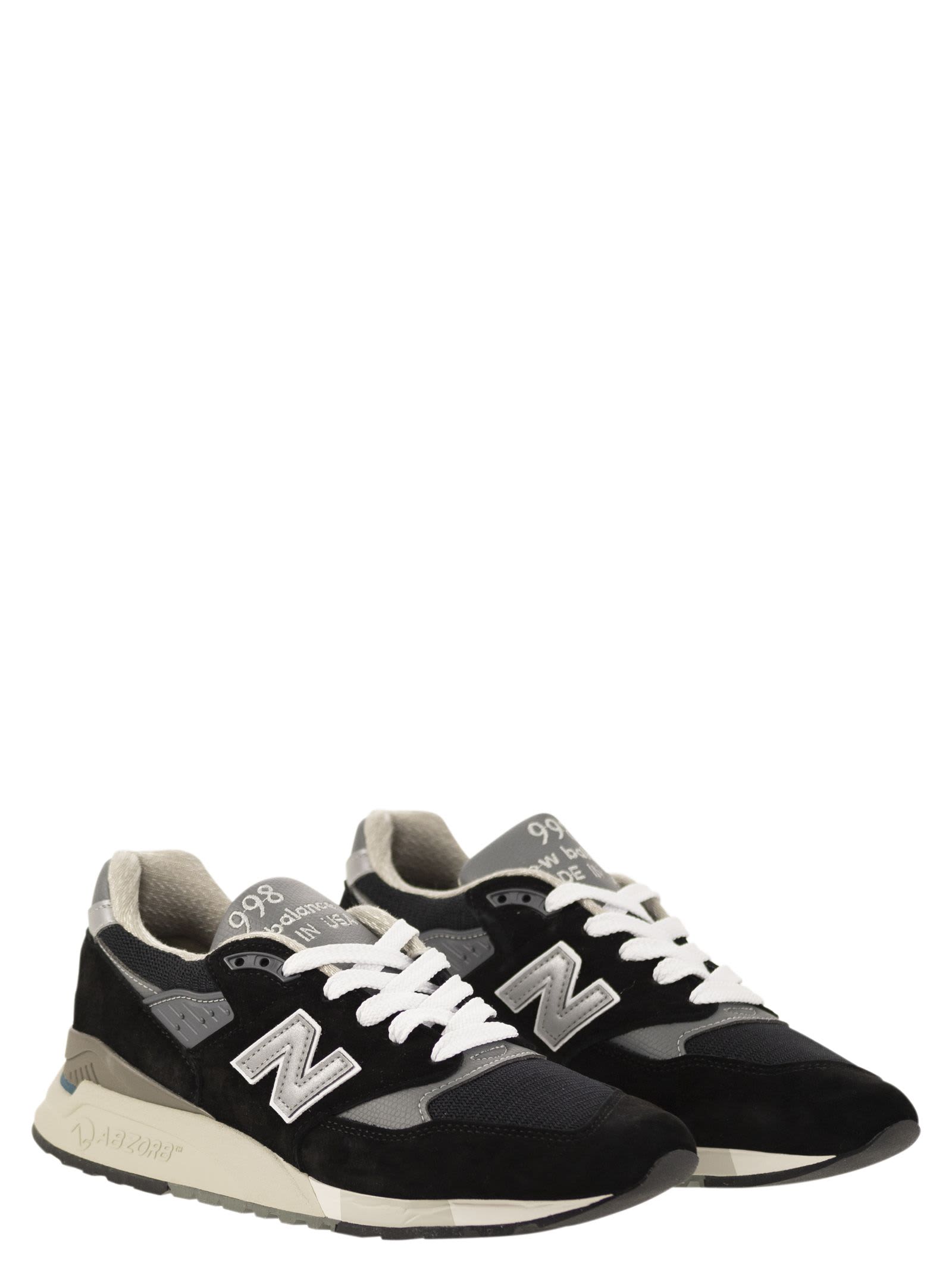 Shop New Balance 998 - Sneakers In Black