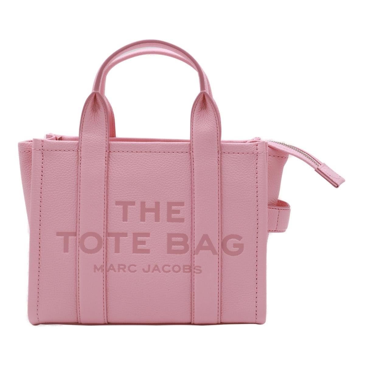 Shop Marc Jacobs The Small Tote Bag In Ribbon Pink