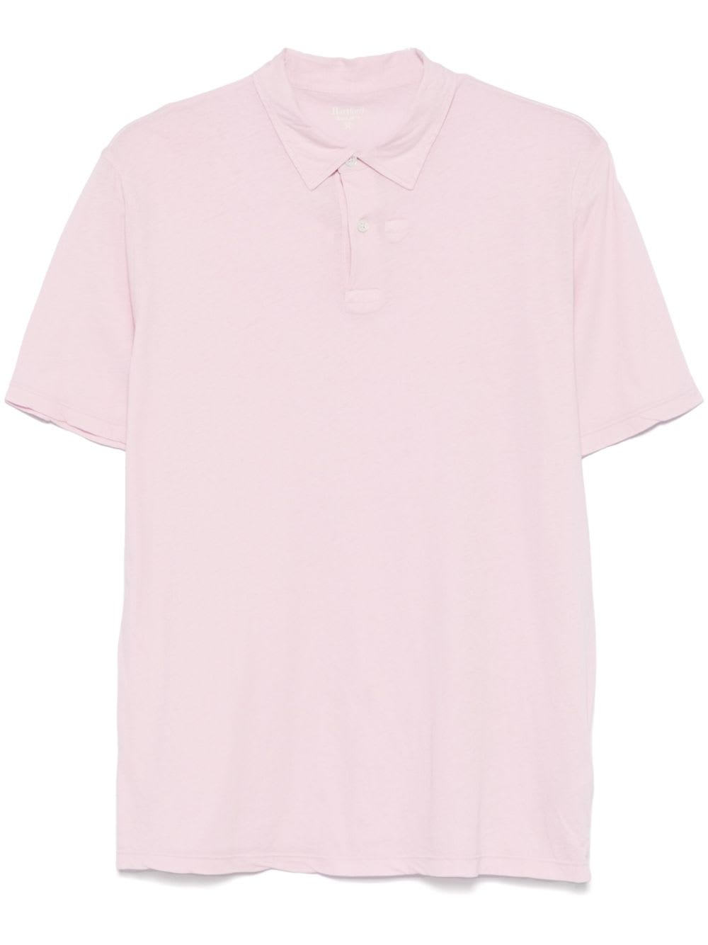Hartford Cotton Polo Shirt In Pink
