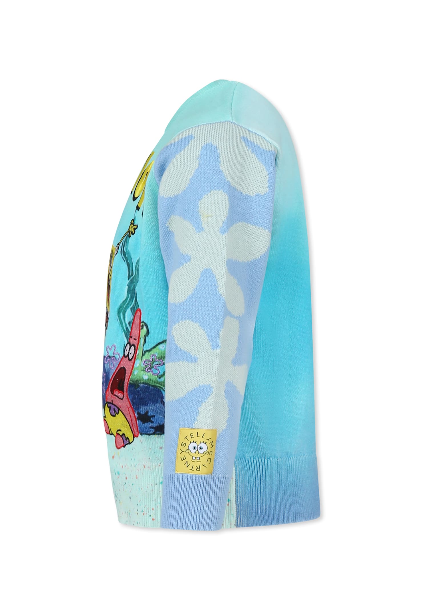 Shop Stella Mccartney Multicolor Sweater For Girl With Spongebob