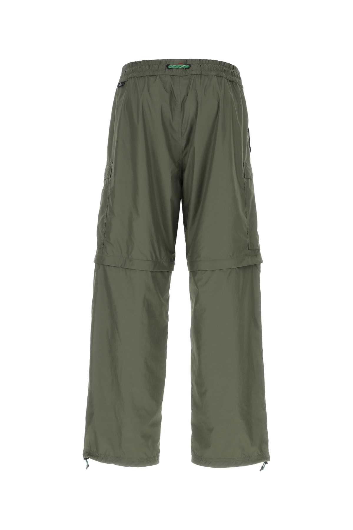 Shop Moncler Army Green  Grenoble Day-namic Cargo Pant In Olive
