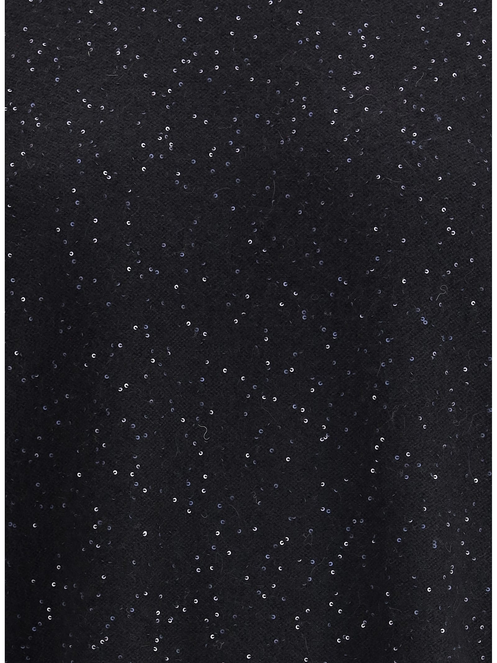 Fabiana Filippi Sequin-embellishment Ribbed Sweater In Blue