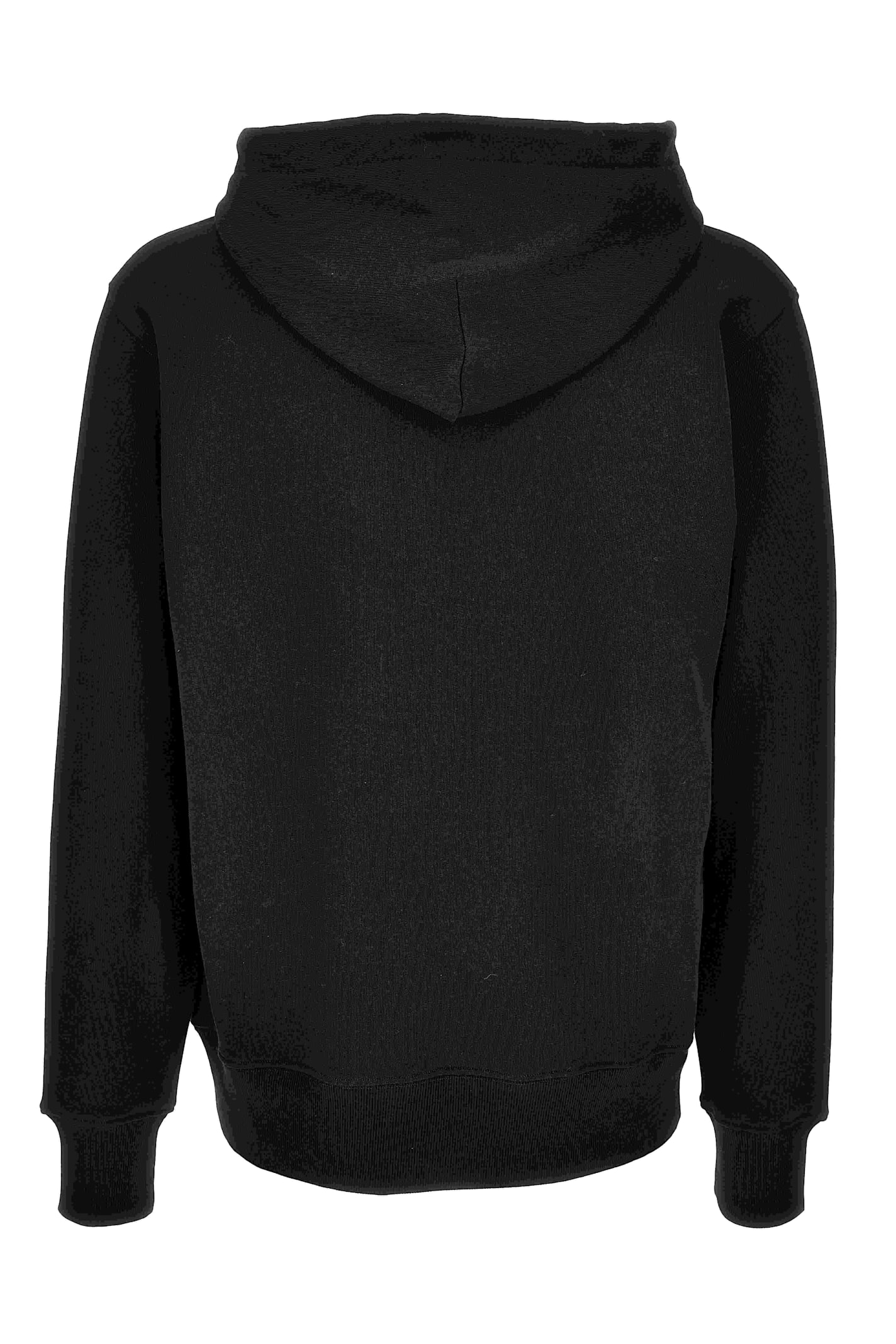 Shop Versace Jeans Couture Hoodie In Black