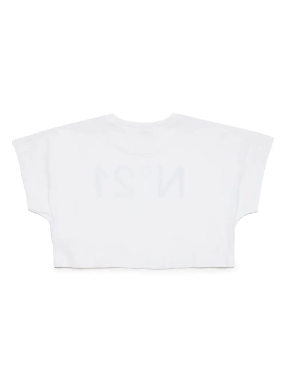 Shop N°21 T-shirt Con Stampa In White