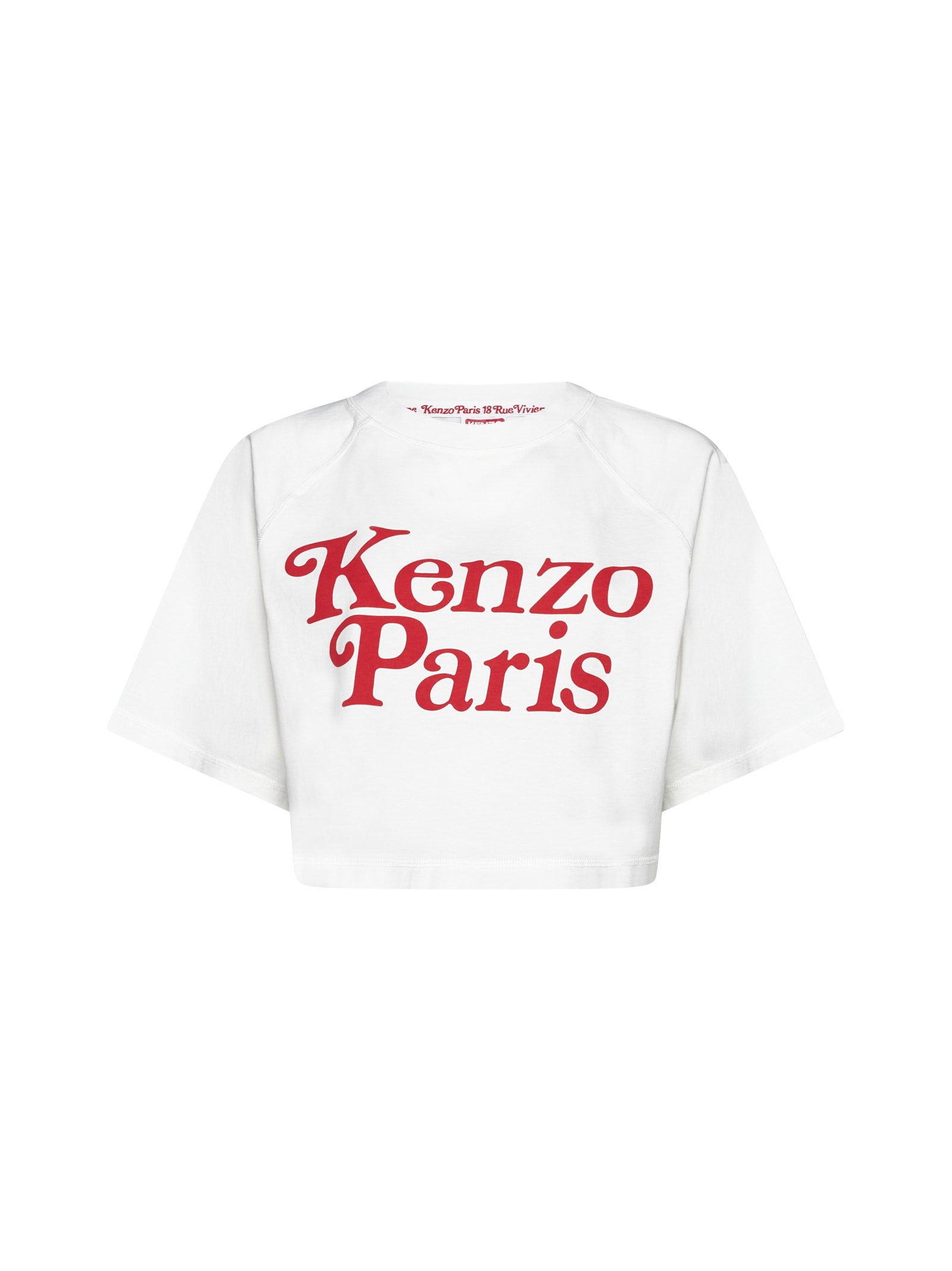 Shop Kenzo T-shirt In Beige