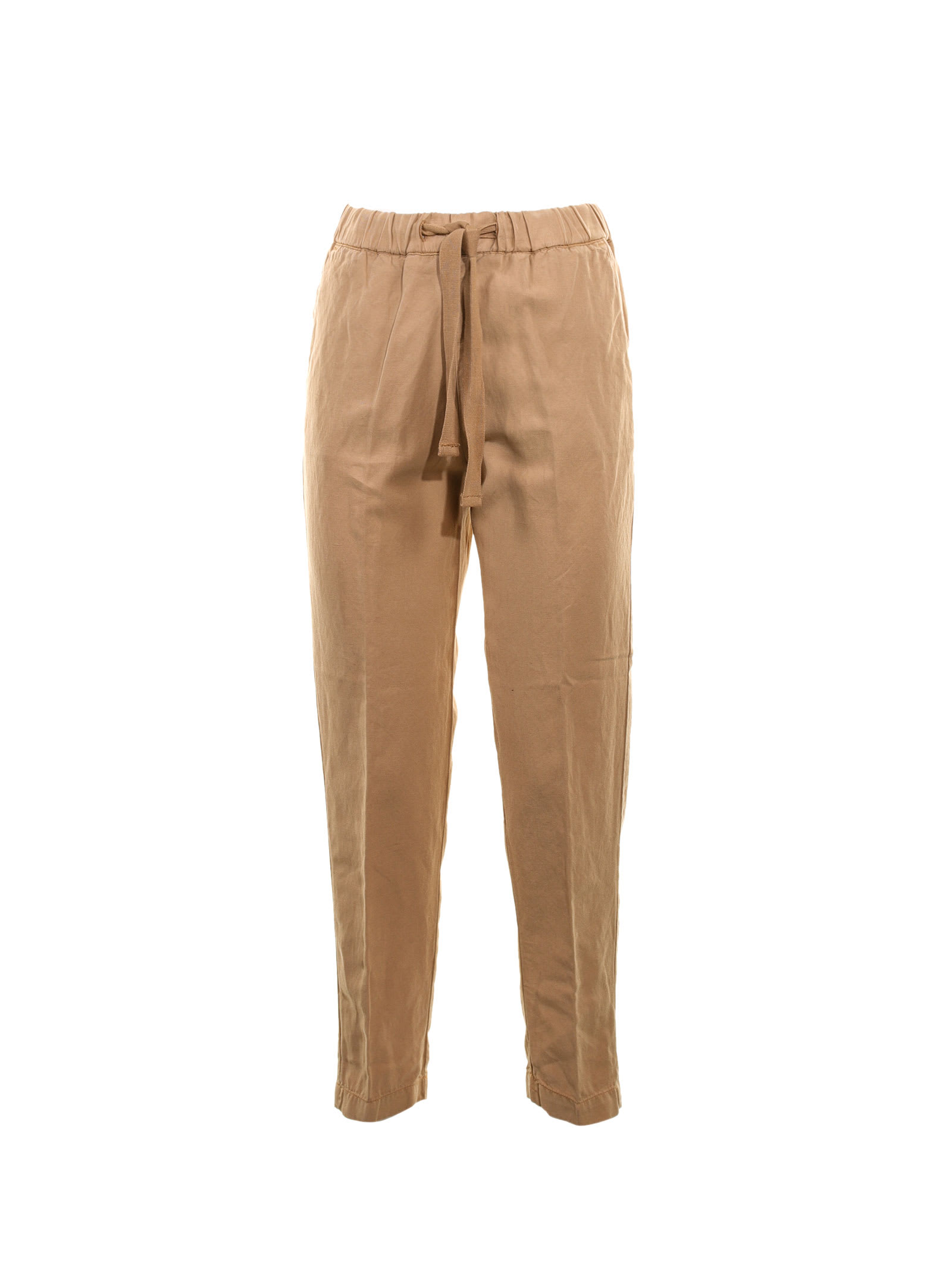 Myths Linen Trousers With Drawstring