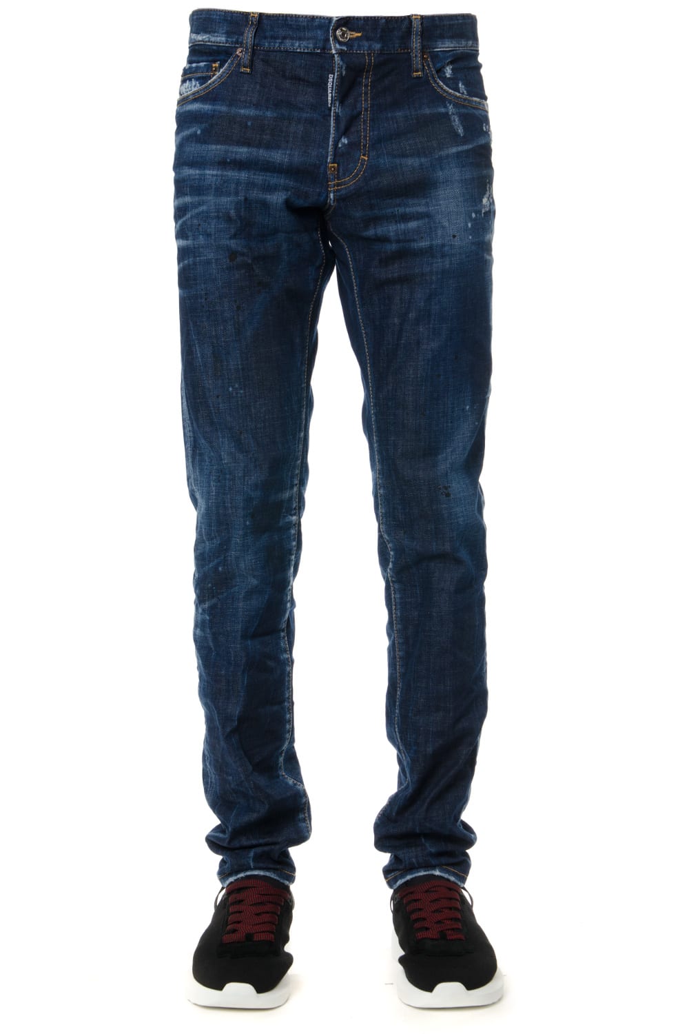 Dsquared2 Dsquared2 Blue Denim Weared Jeans - Blue - 10996543 | italist