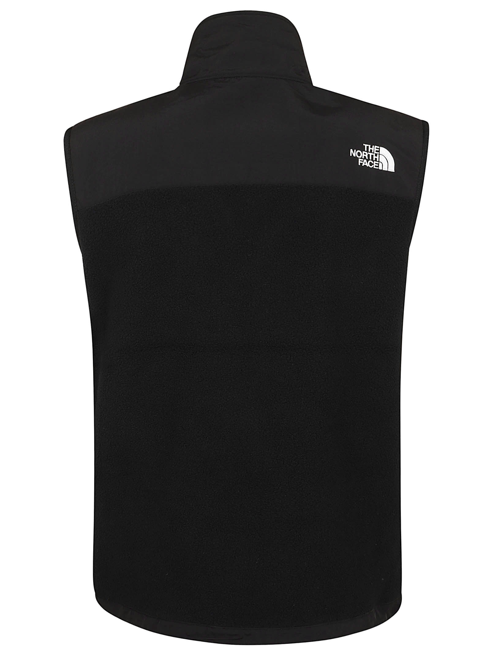 The North Face Vests With Logo In Nero