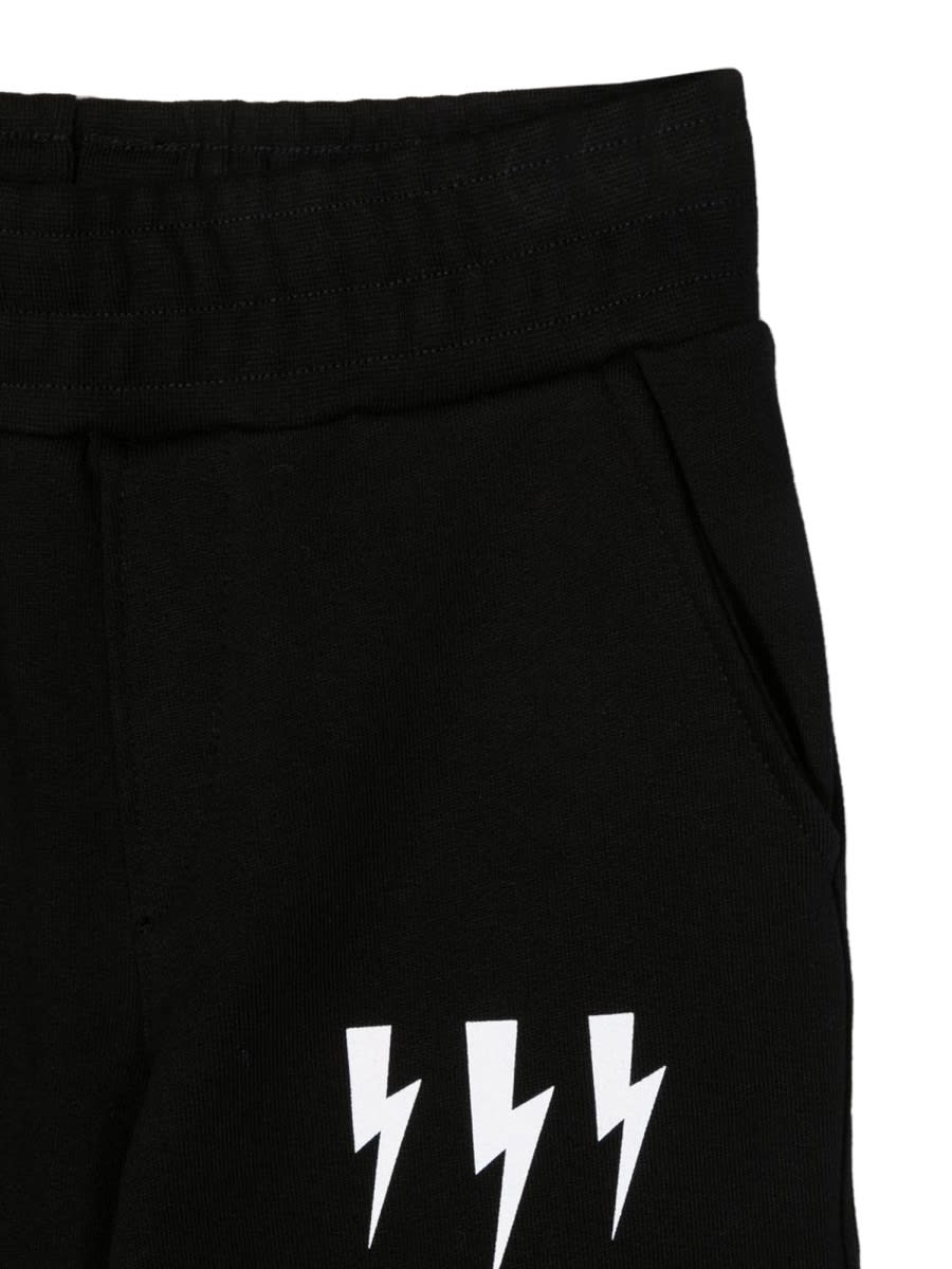 Shop Neil Barrett Sweatpants In Black