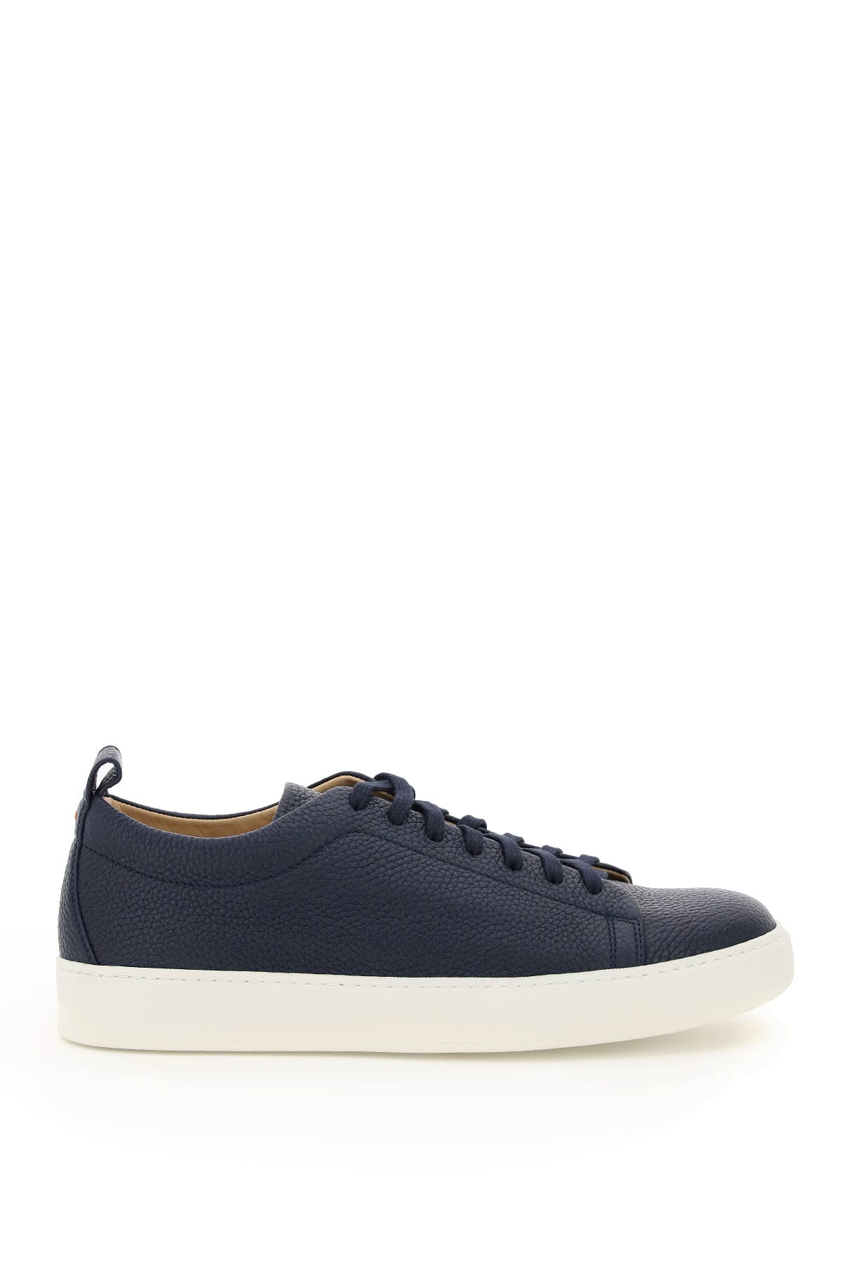 Henderson Baracco Connor Leather Sneakers In Blu (blue)