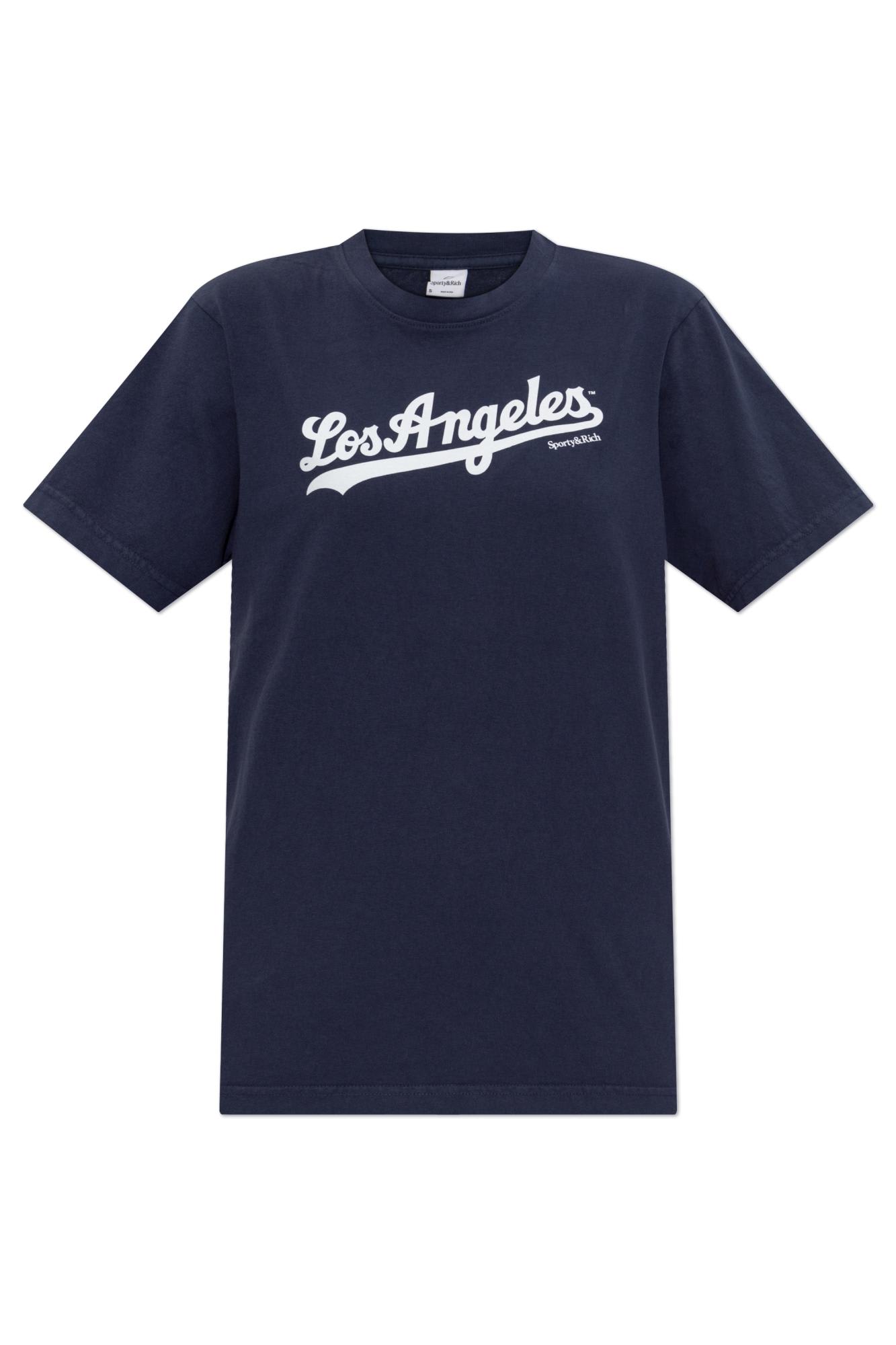Sporty & Rich Dodgers T-shirt In Blue