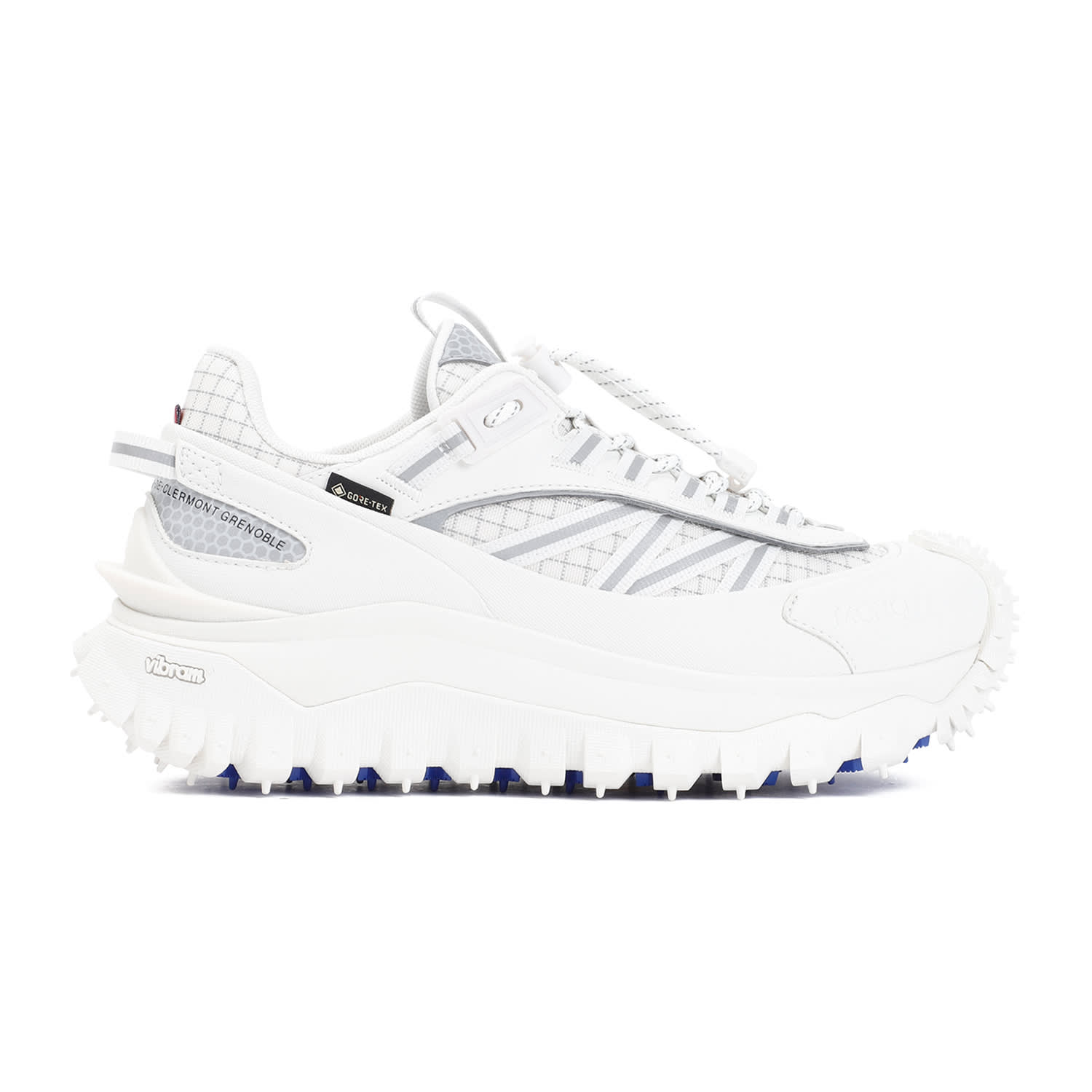 Shop Moncler Trailgrip Gtx Sneakers In White