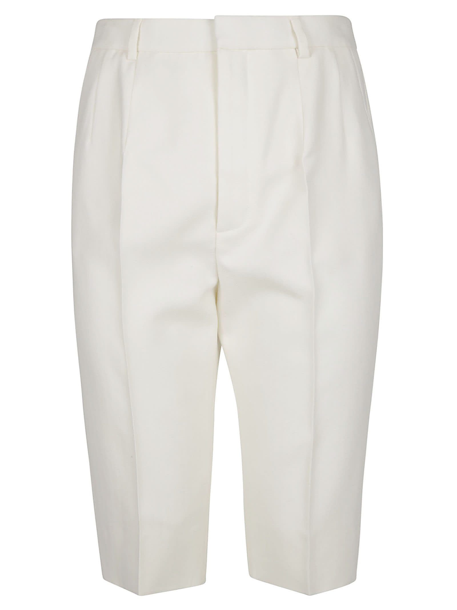 Saint Laurent Knee-length Plain Trouser Shorts