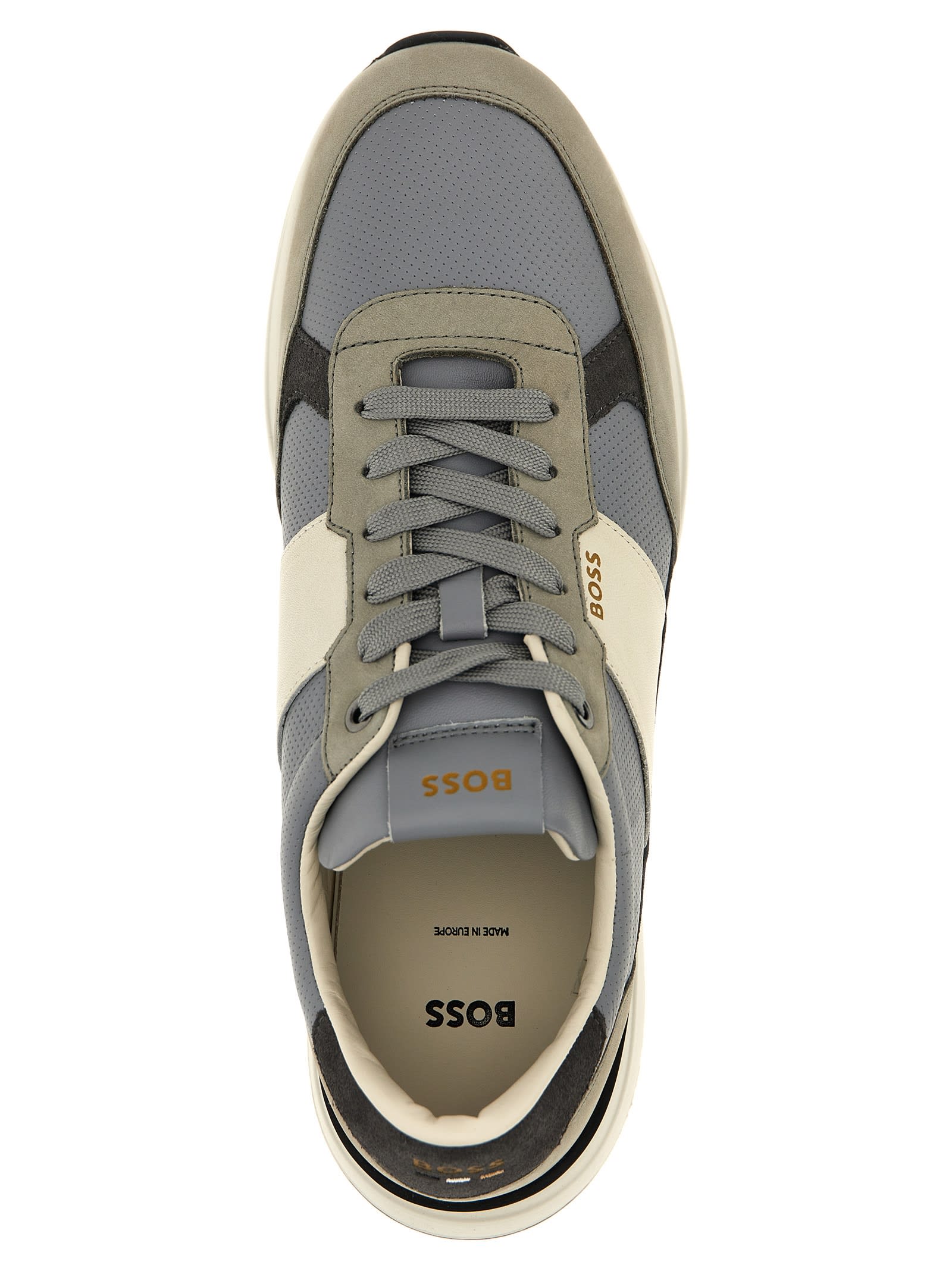 Hugo Boss Multicolor Low Top Sneakers In Multicolor