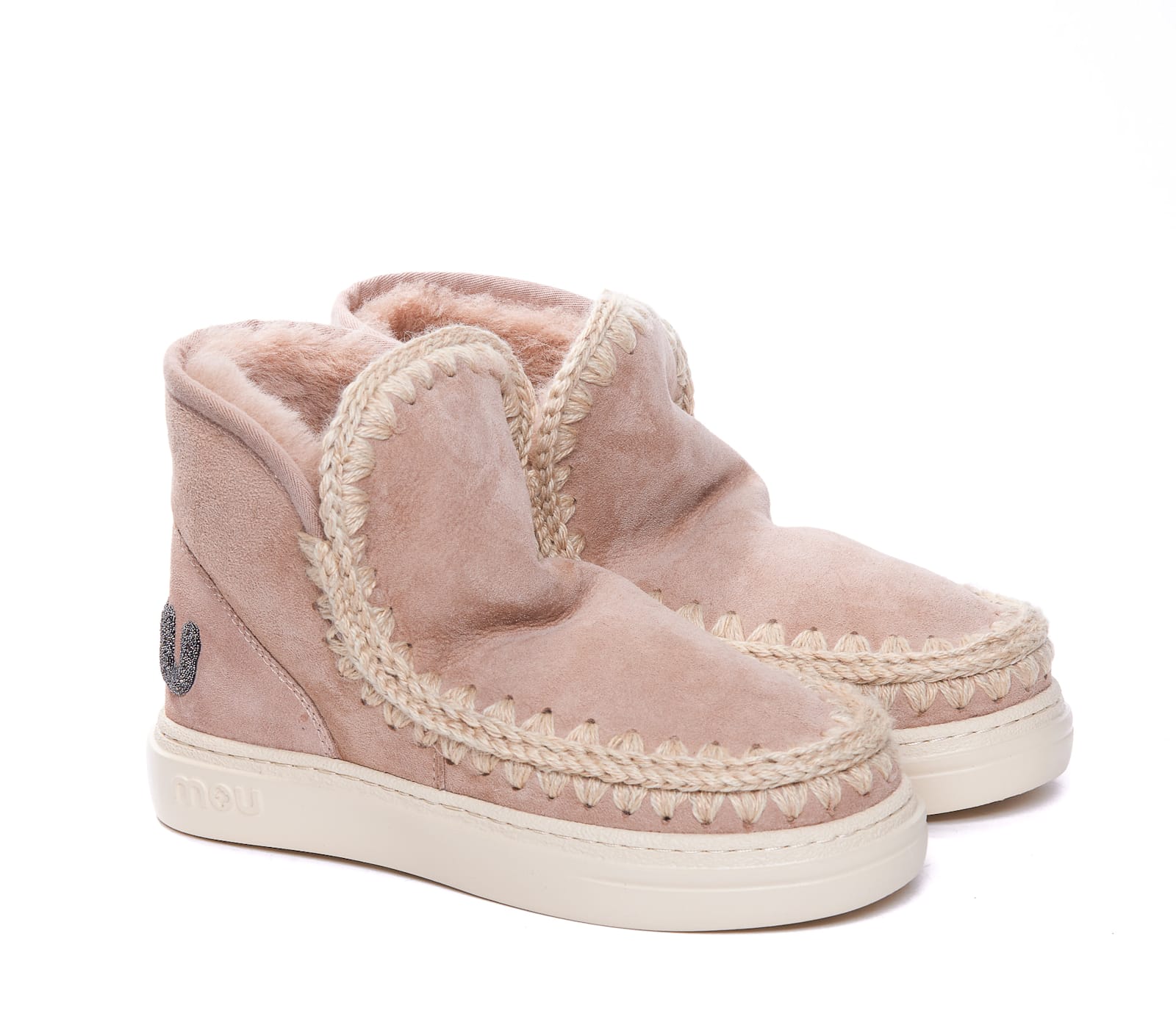 Shop Mou Eskimo Sneakers In Pink