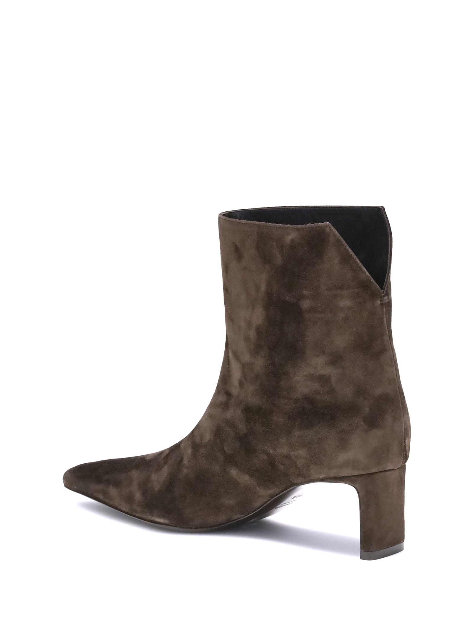 Khaite Ona Ankle Boots In Multi