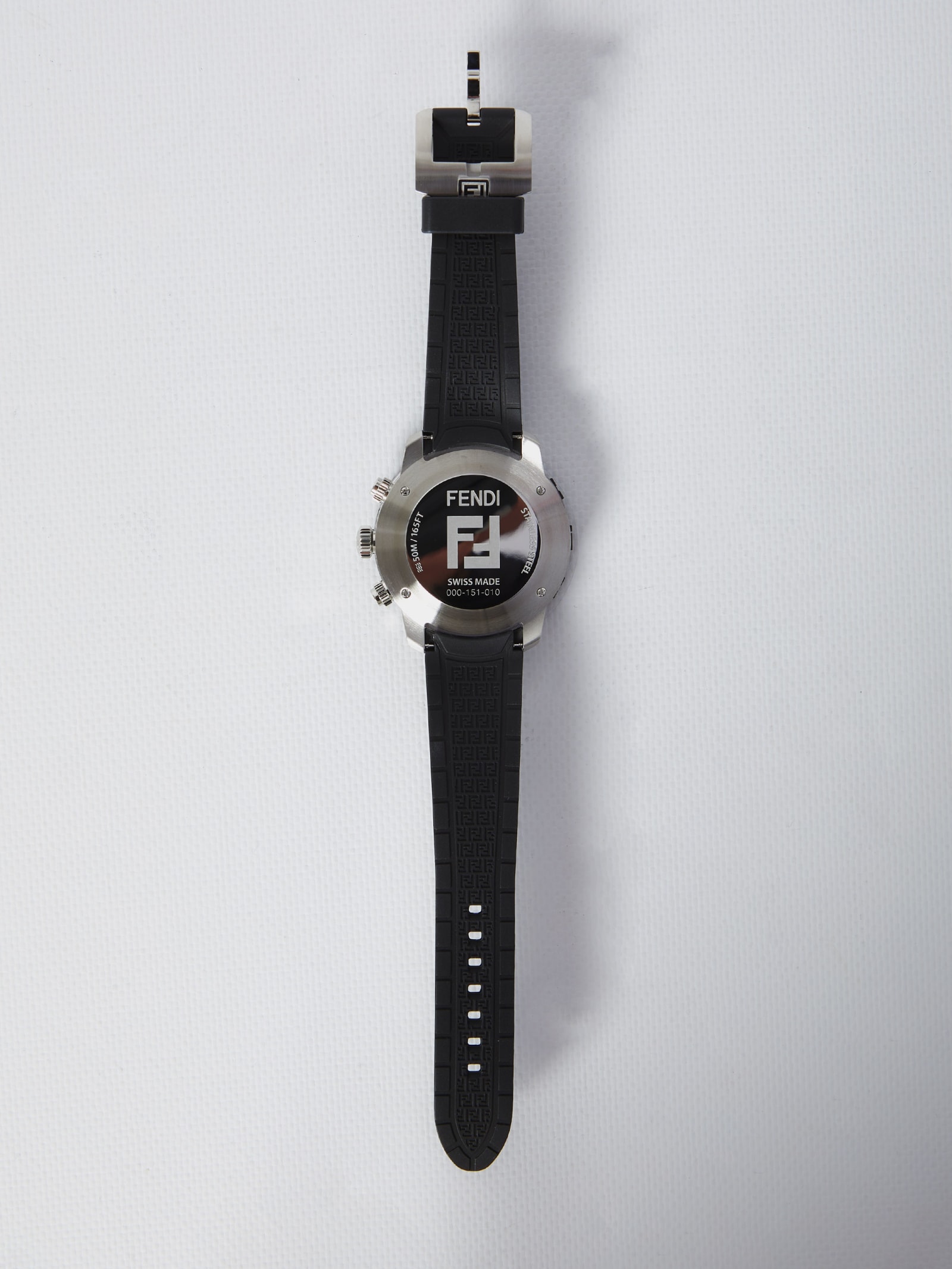 Shop Fendi Fendastic Watch In Black